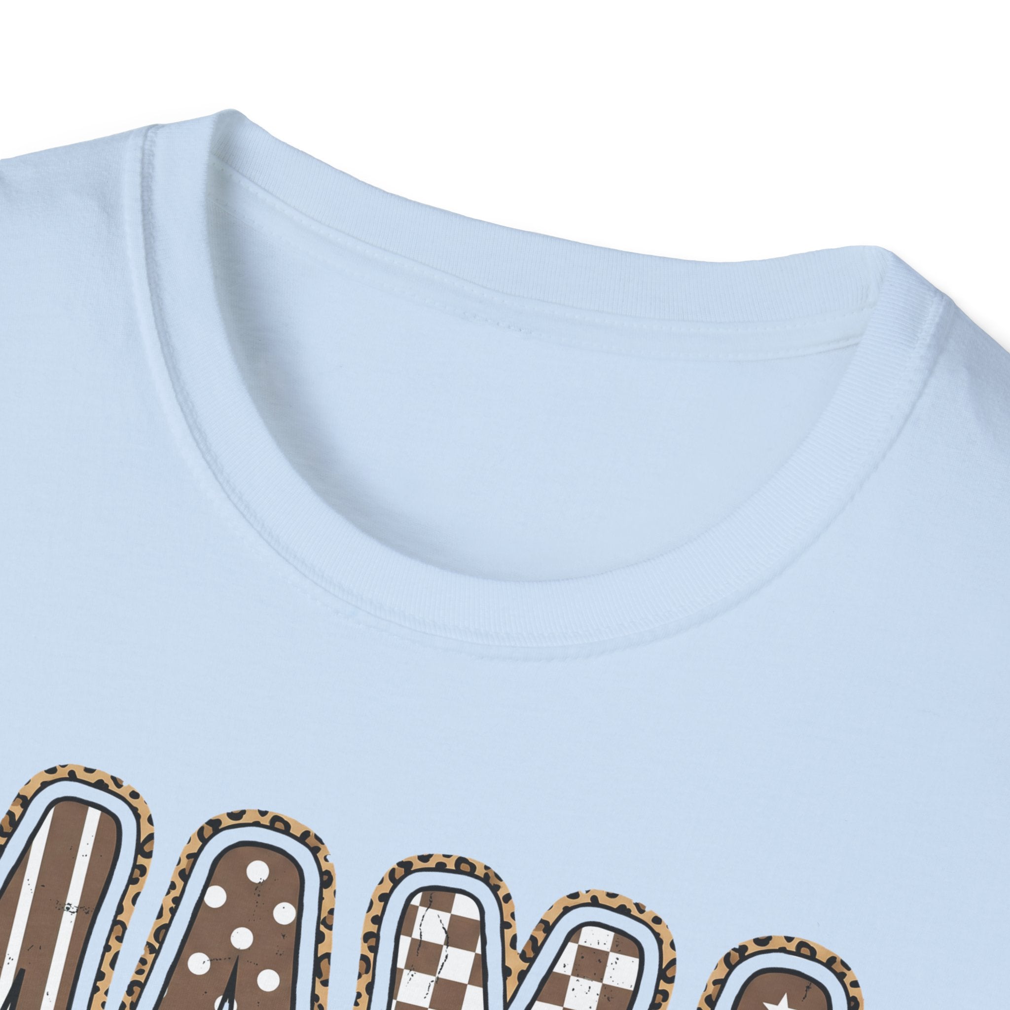 Mama Graphic T-Shirt — Polka Dot Lettering with Bow | Mother’s Day Gift