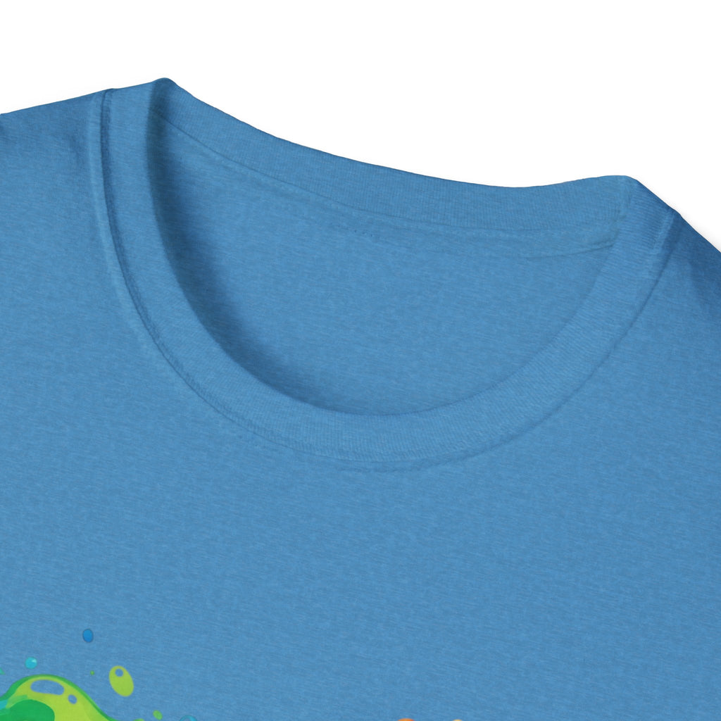 Rainbow Paw Heart T-Shirt — Colorful Pet Lover Tee