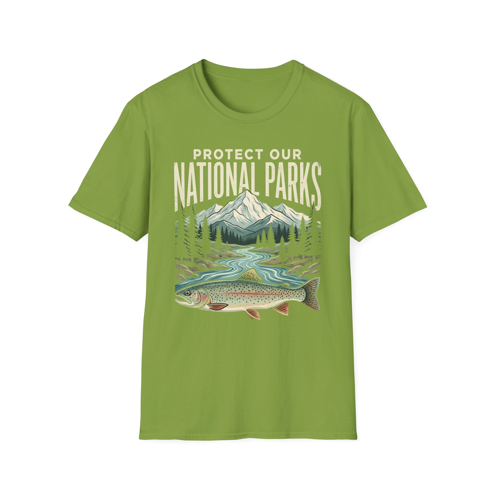 Protect Our National Parks T-Shirt — Vintage Mountain & Trout Outdoor Tee