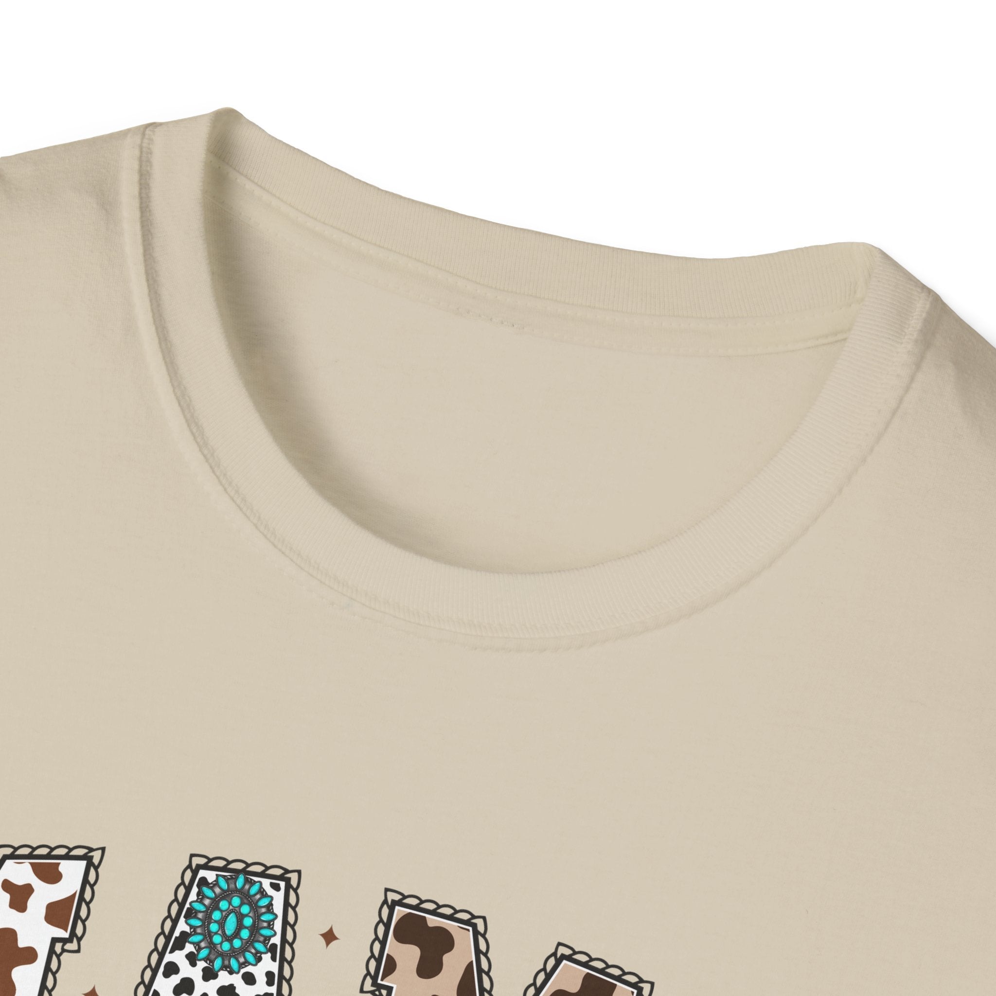 Mama Leopard Print Tee with Teal Bow – Cute Mother's Day Shirt