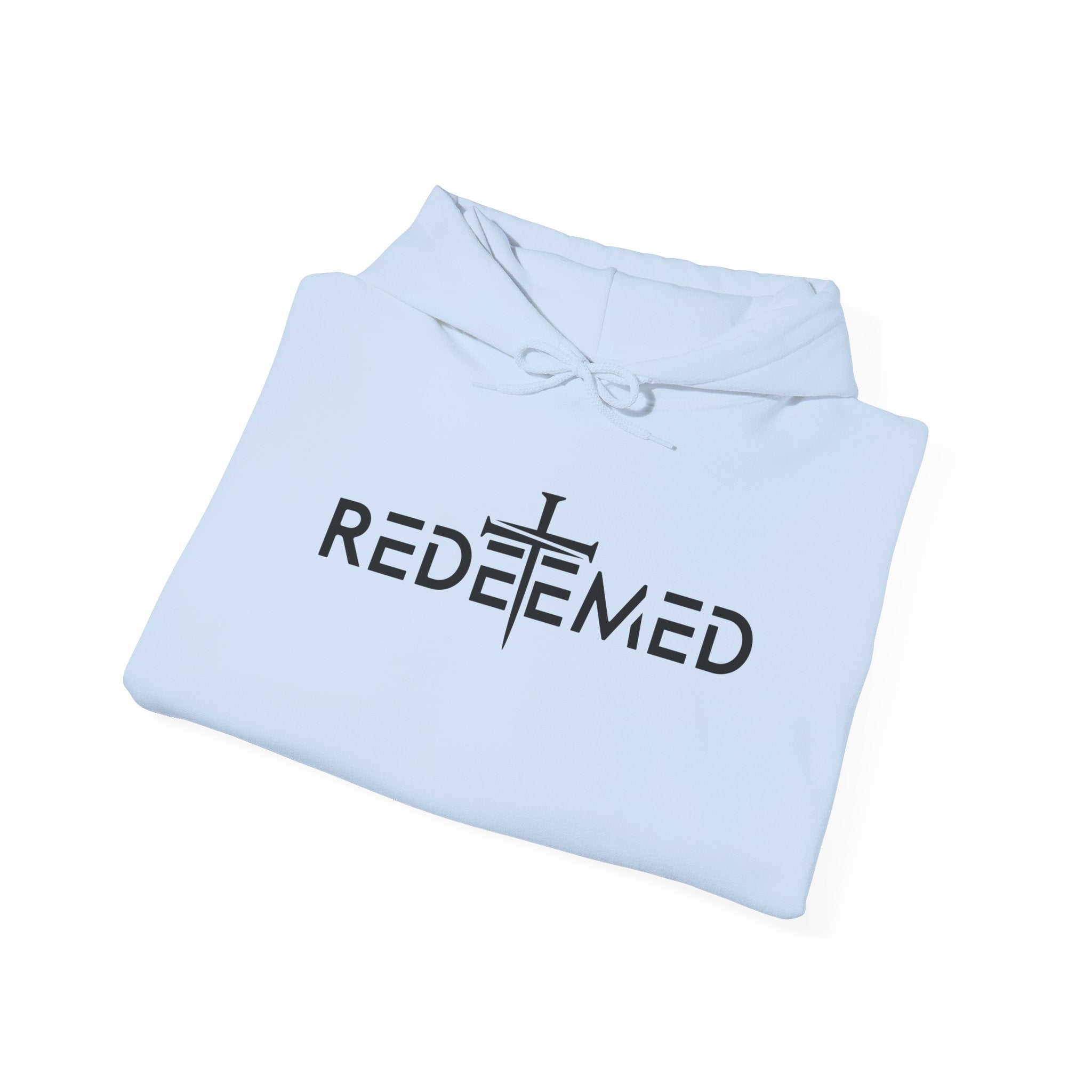 Redeemed Cross Hoodie — Christian Faith Pullover