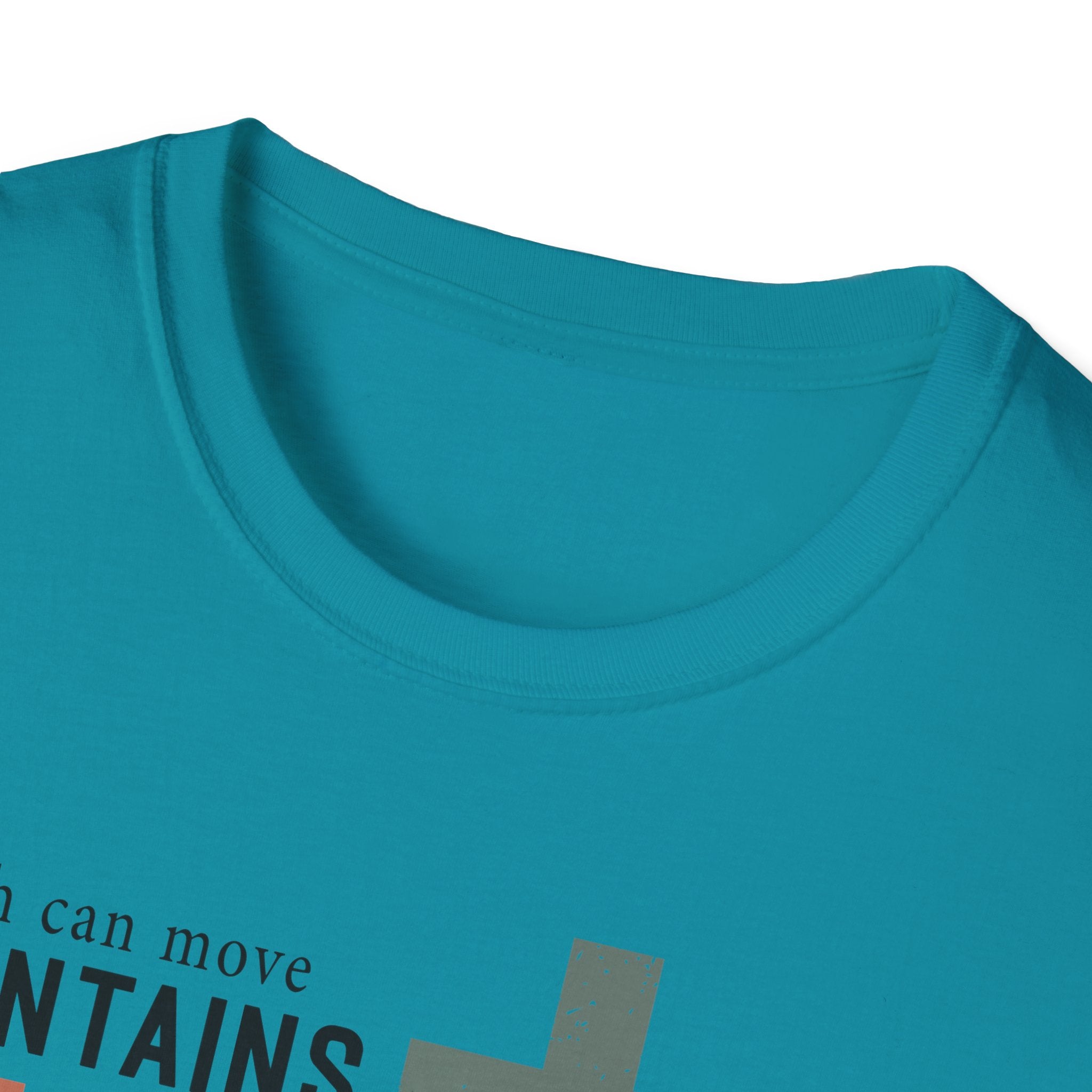 Faith Mountains T-Shirt — Matthew 17:20 Christian Inspirational Tee