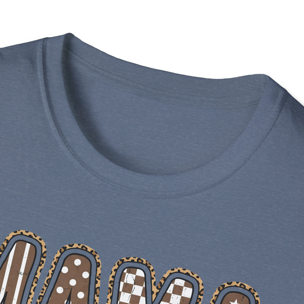 Mama Graphic T-Shirt — Polka Dot Lettering with Bow | Mother’s Day Gift
