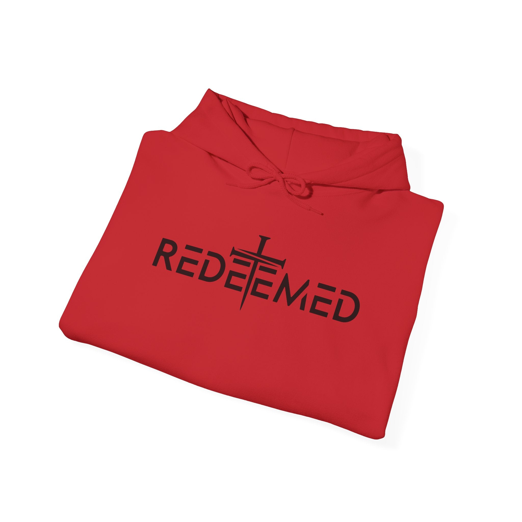 Redeemed Cross Hoodie — Christian Faith Pullover