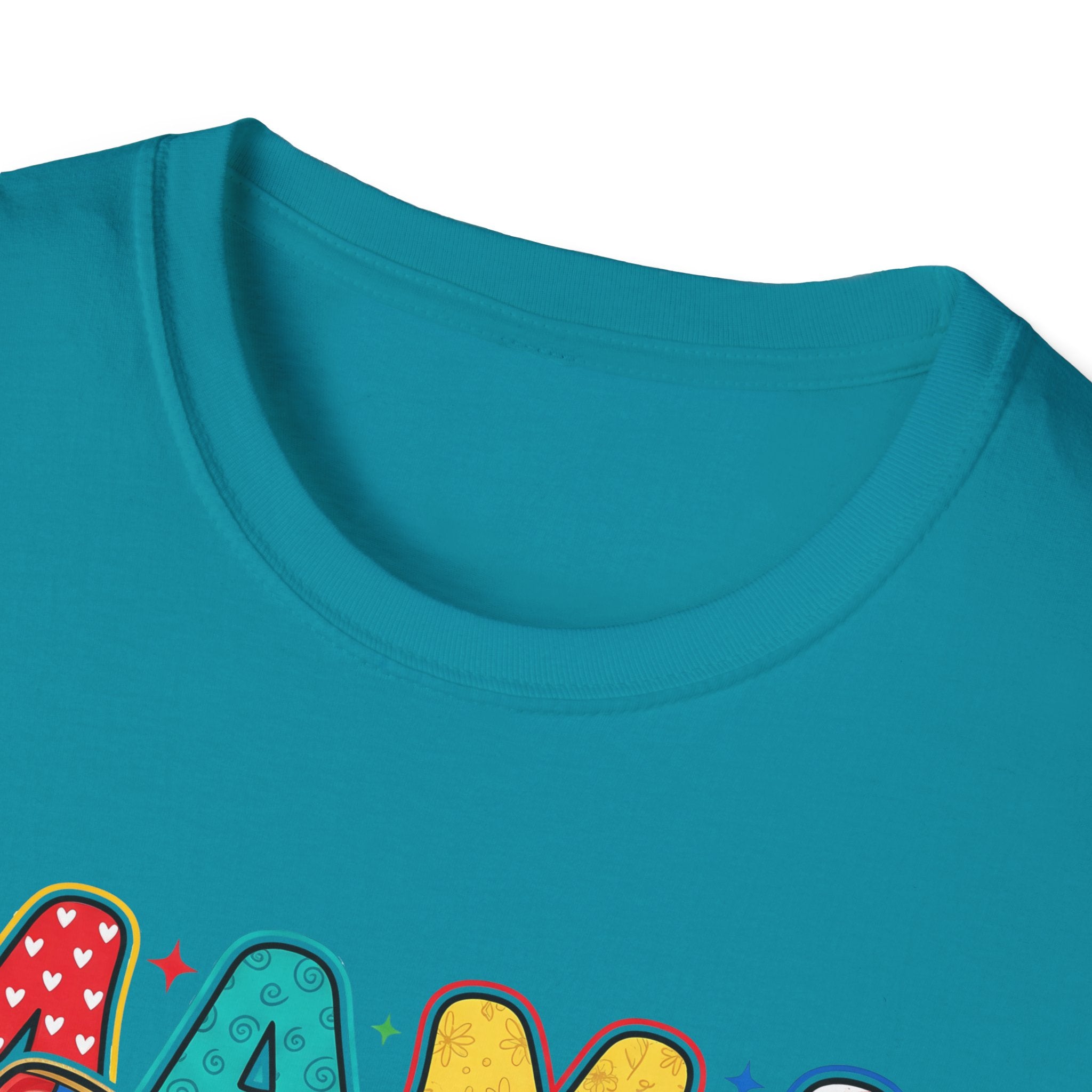 Autism Awareness Mama T-Shirt — Puzzle Ribbon Mom Tee for Autism Support