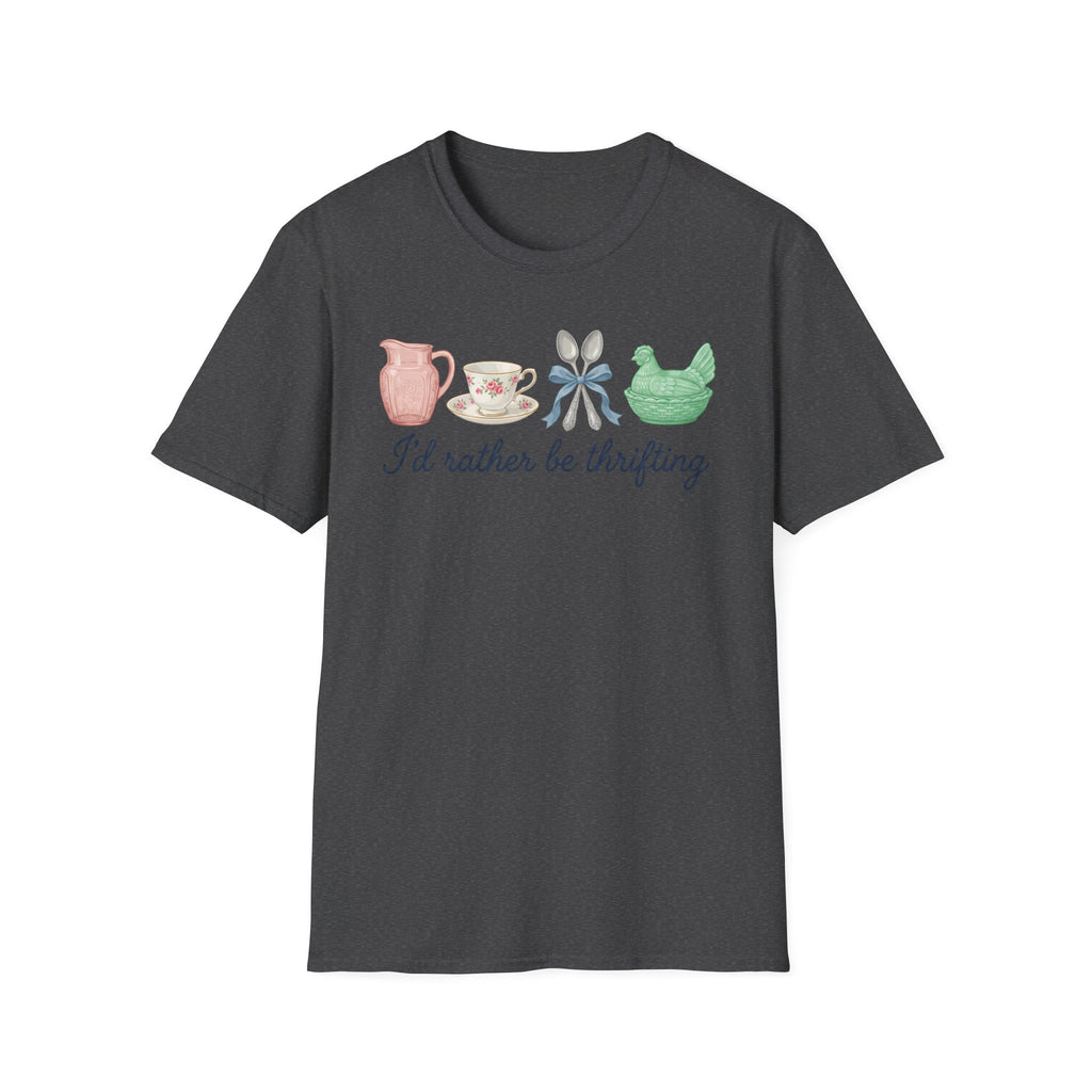 Thrifting Tee — "I'd Rather Be Thrifting" Vintage Finds T-Shirt
