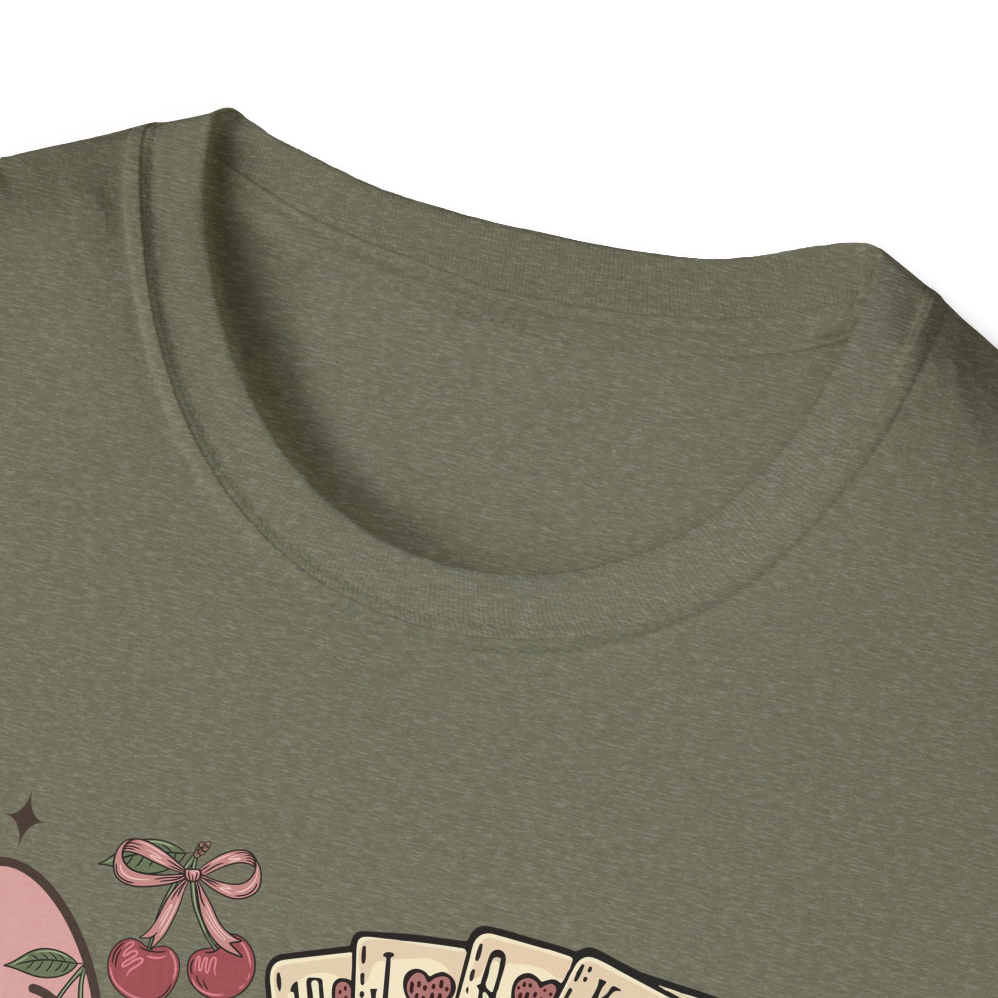 Cowgirl Aesthetic T‑Shirt — Western Boots, Cards & Ribbon Graphic