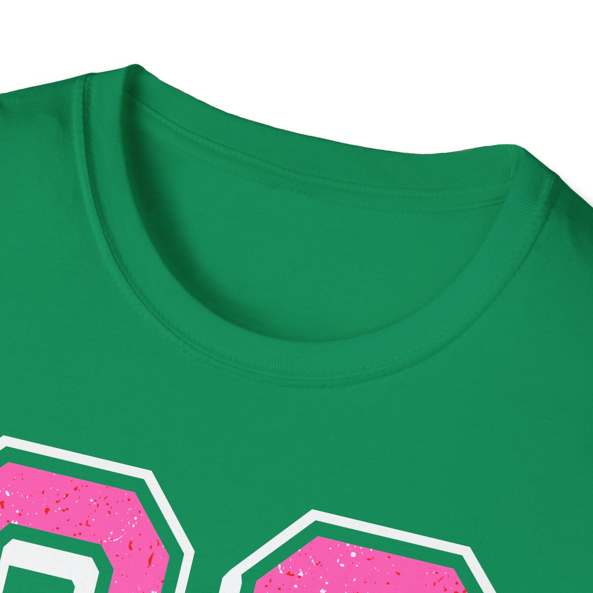 Senior Class of 26 T-Shirt — "twenty 26" Pink Varsity Senior Tee