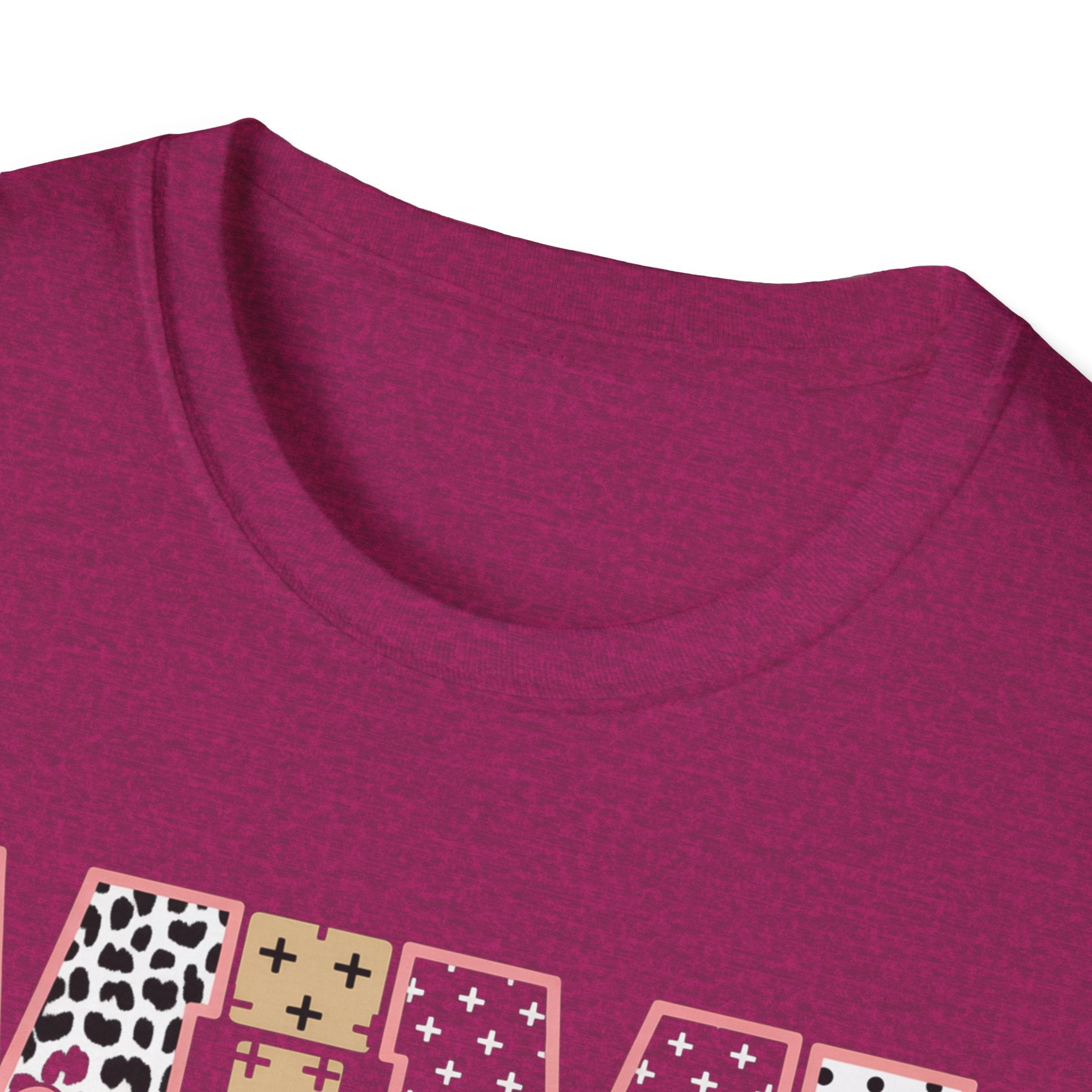 Mimi Leopard Patchwork T‑Shirt — Cute Floral & Animal Print "Mimi" Graphic Tee