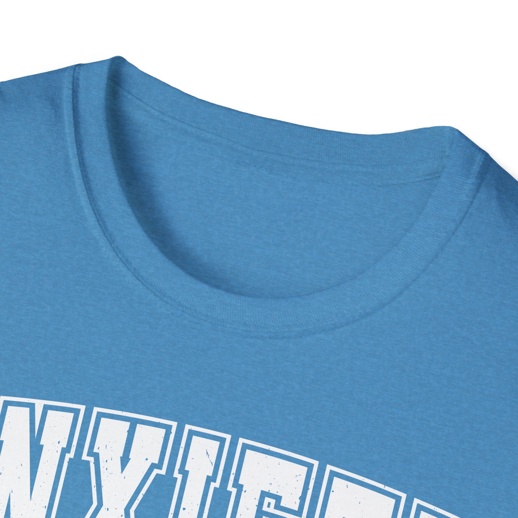 Anxiety University T-Shirt – "Anxiety University Honors Program" College Style Tee