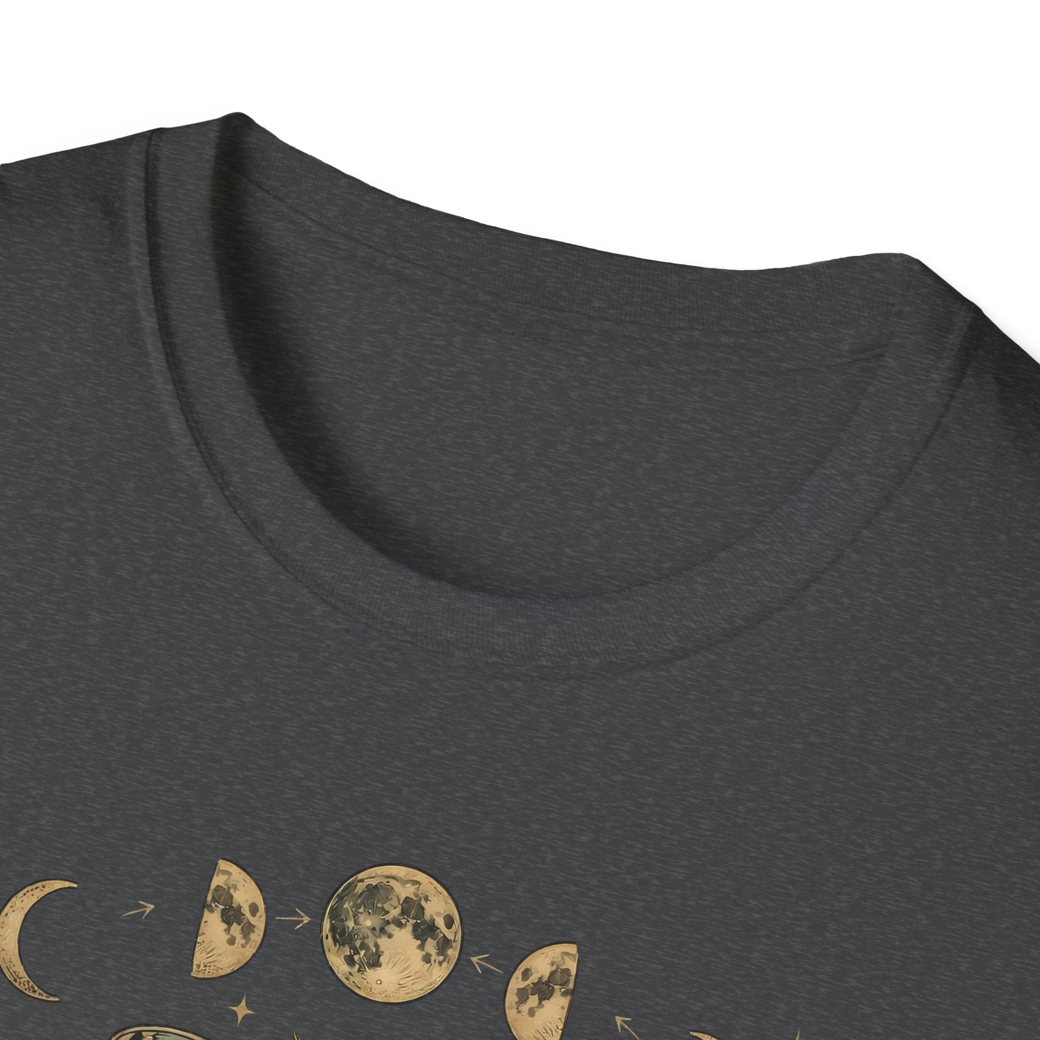 Moth & Moon Botanical T-Shirt — Vintage Poppy Moth Graphic Tee