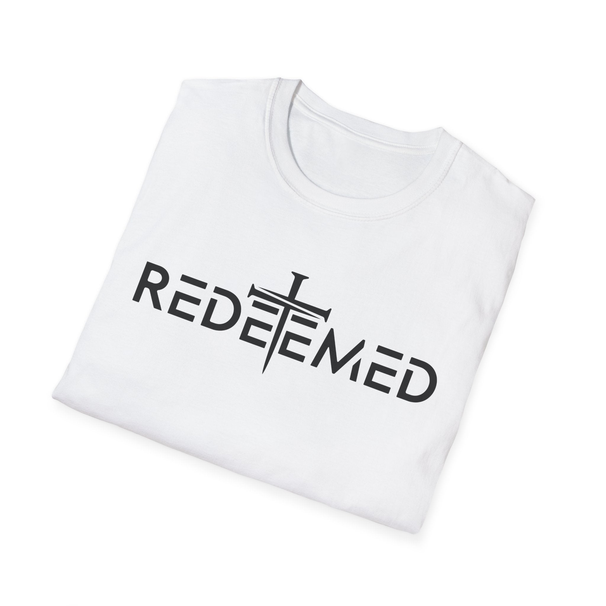 Redeemed Cross T-Shirt — Christian Faith Tee