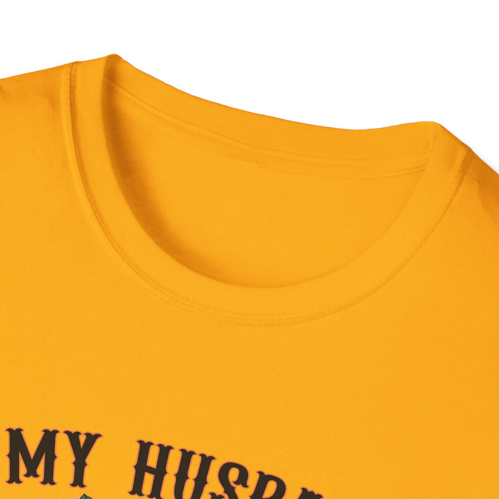 On My Husband's Last Nerve Skull & Roses T‑Shirt