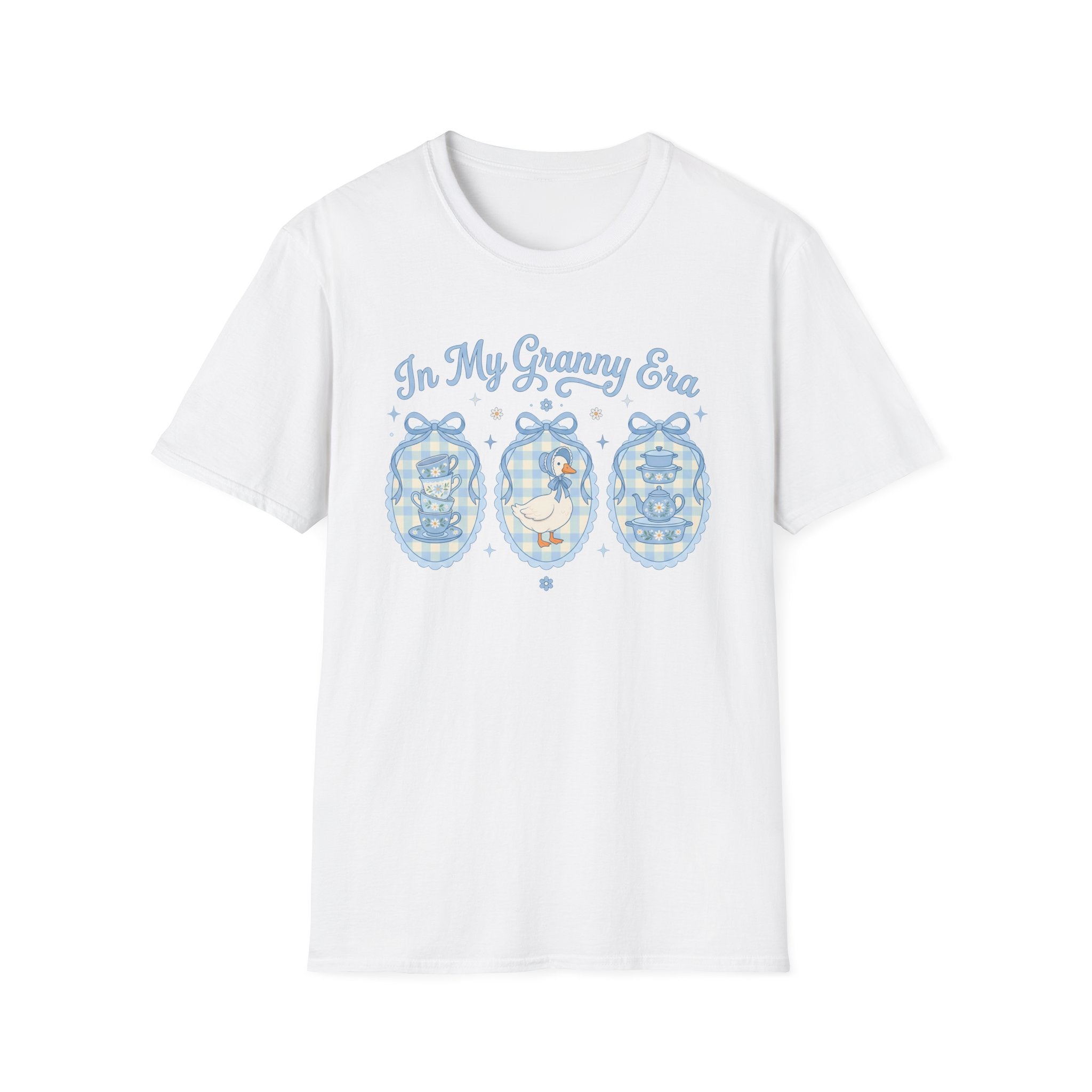 T-Shirt — "In My Granny Era" Vintage Baby Rattle Graphic Tee