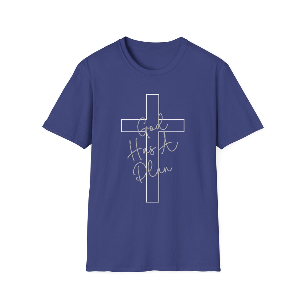 God Has a Plan T-Shirt — Jeremiah 29:11 Christian Faith Tee