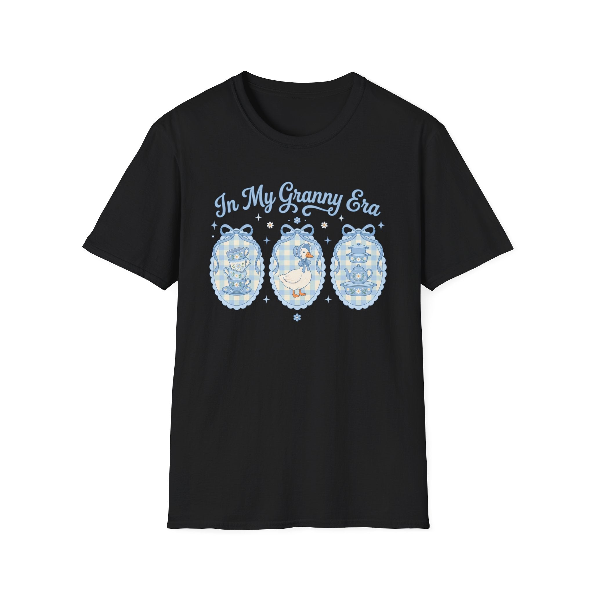 T-Shirt — "In My Granny Era" Vintage Baby Rattle Graphic Tee