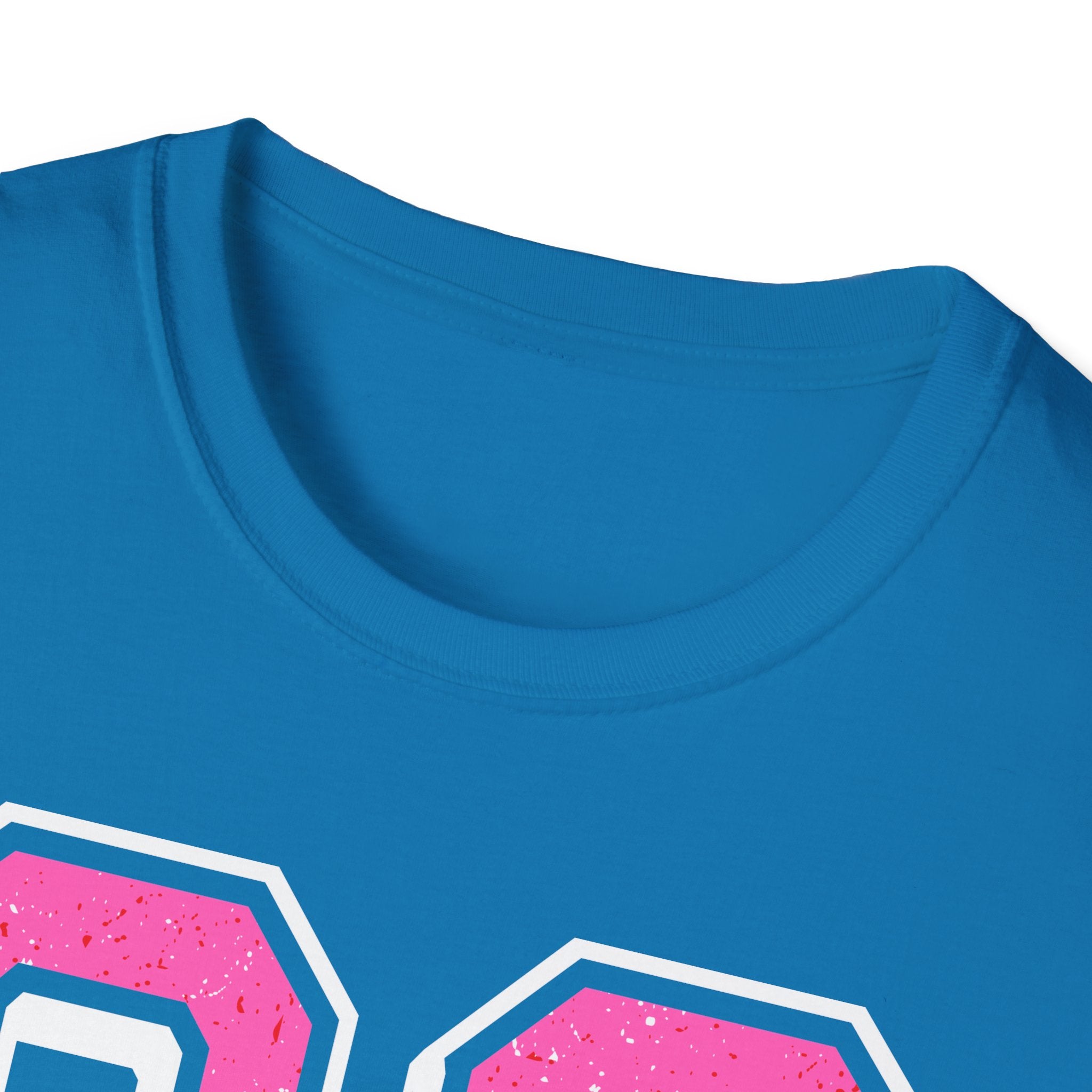 Senior Class of 26 T-Shirt — "twenty 26" Pink Varsity Senior Tee