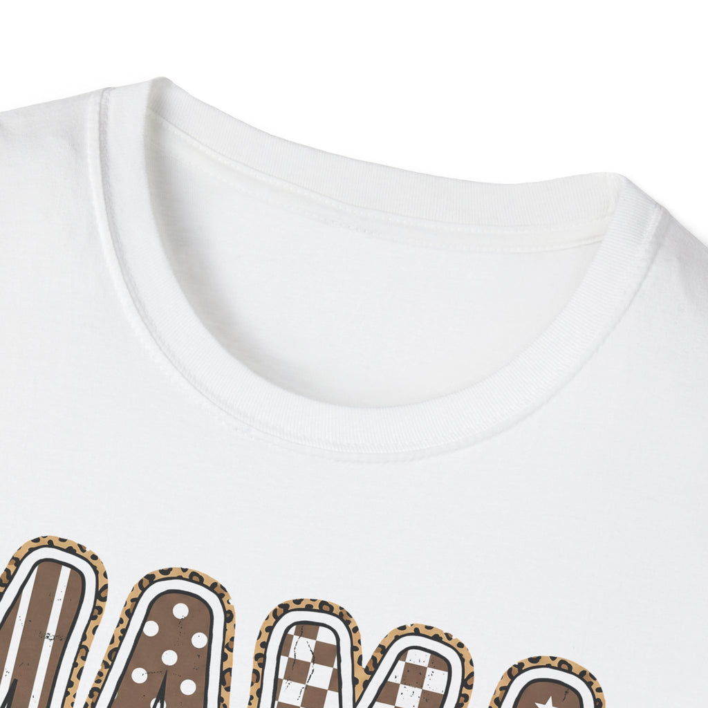 Mama Graphic T-Shirt — Polka Dot Lettering with Bow | Mother’s Day Gift