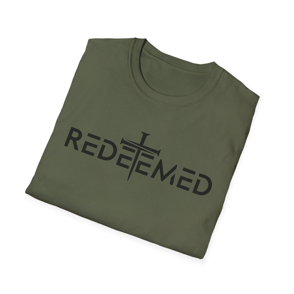 Redeemed Cross T-Shirt — Christian Faith Tee