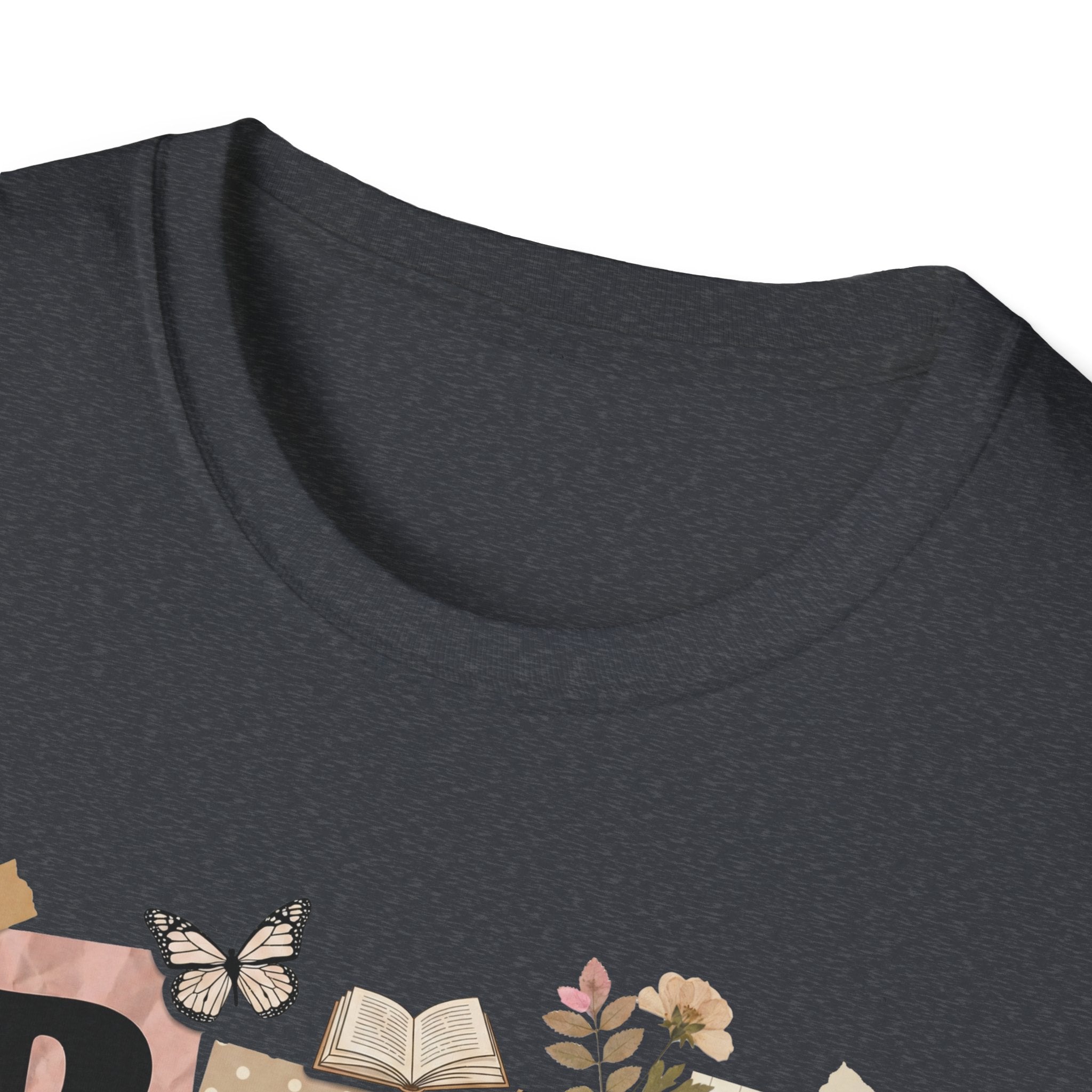 Book Nerd T-Shirt — Vintage Collage Reading Lover Tee