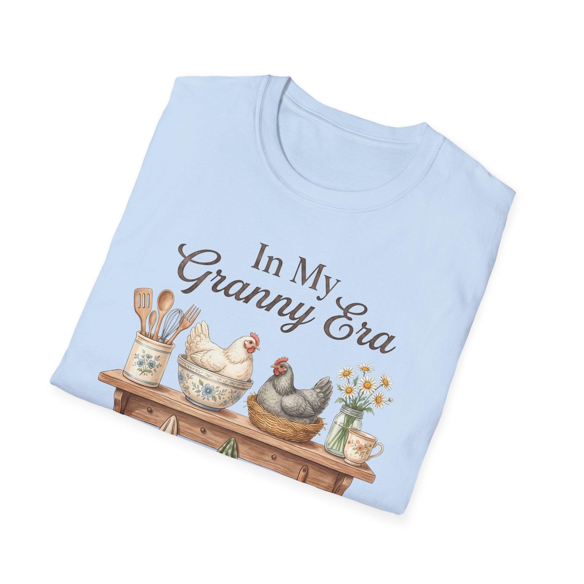 Granny Kitchen T-Shirt — "In My Granny Era" Vintage Farmhouse Tee