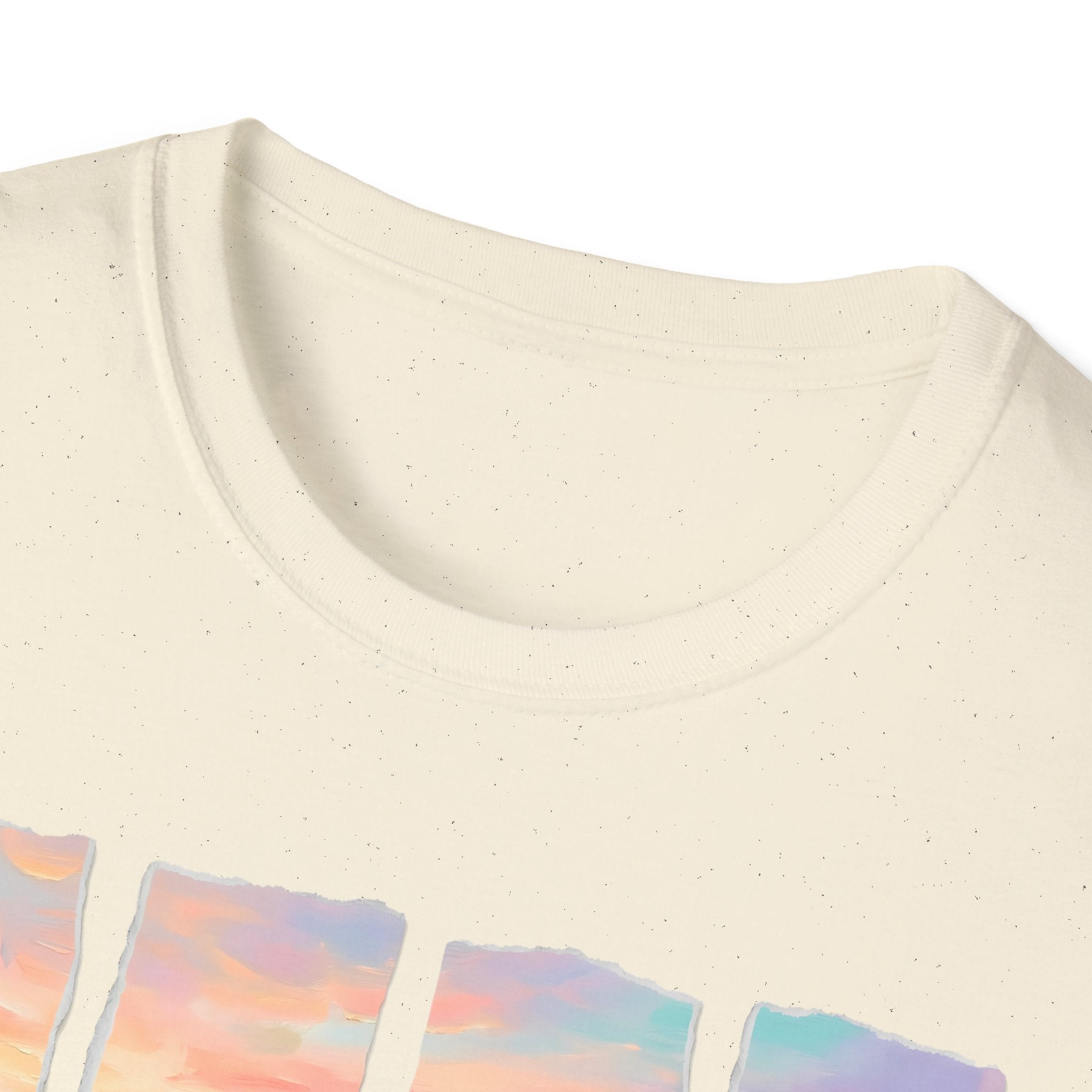 Mountain Sunrise Scenic T-Shirt – "The World Is A Wonderful Place" Nature Tee