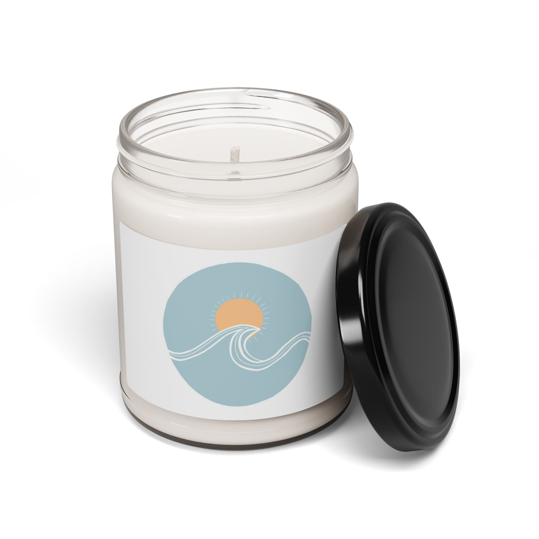 Coastal Sunrise Soy Candle — 9oz Scented Jar
