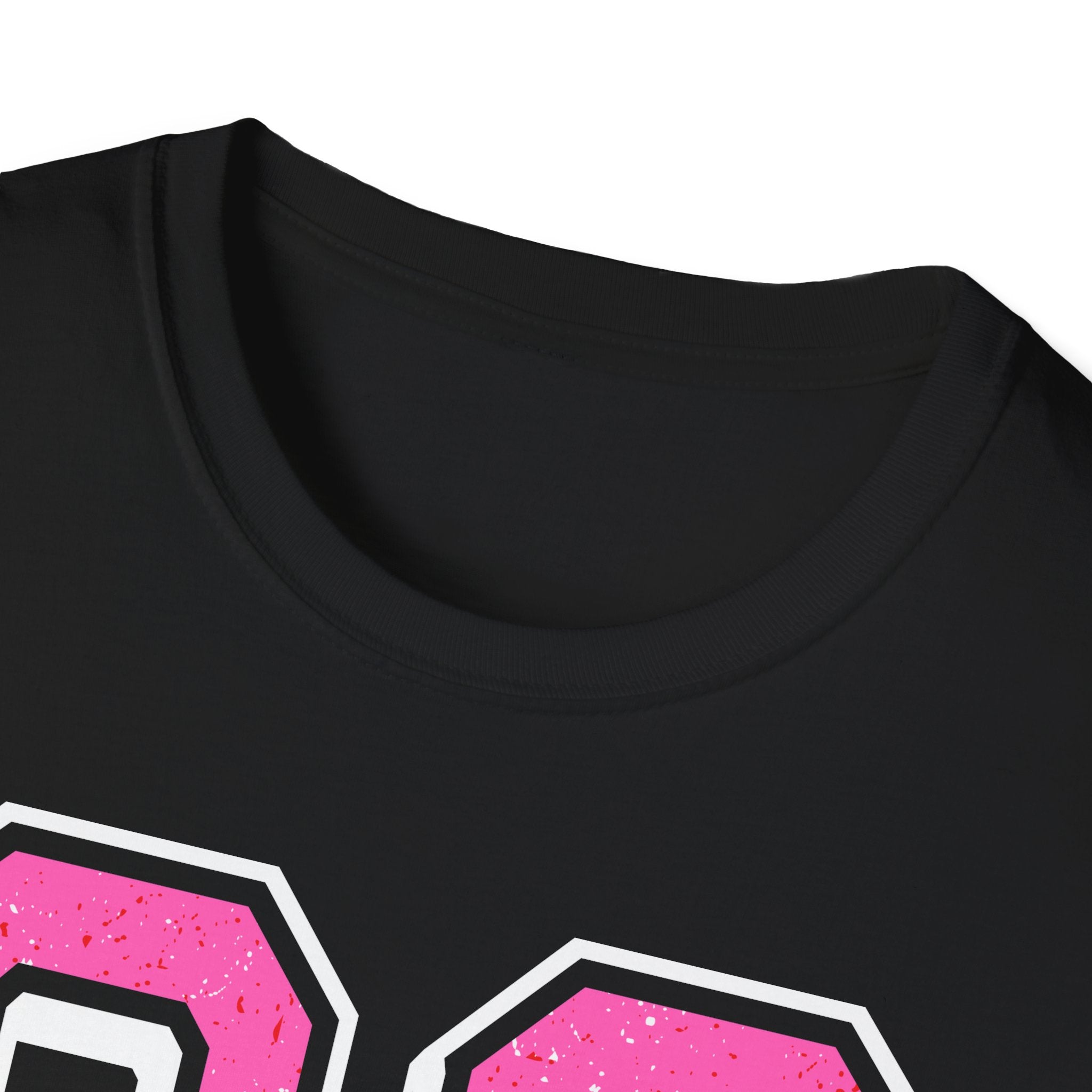Senior Class of 26 T-Shirt — "twenty 26" Pink Varsity Senior Tee