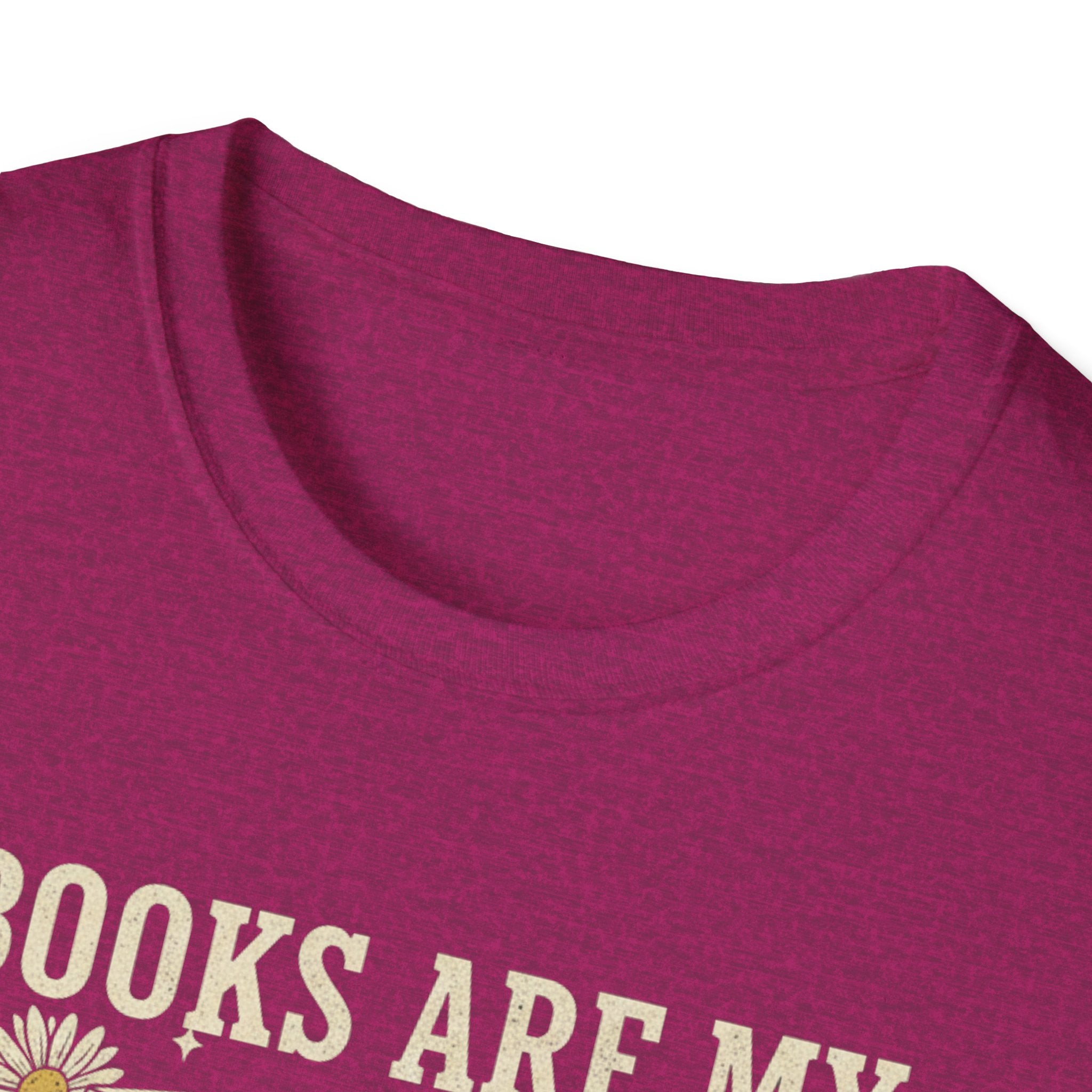 Books Are My Therapy T-Shirt — Stack of Books & Coffee Literary Tee