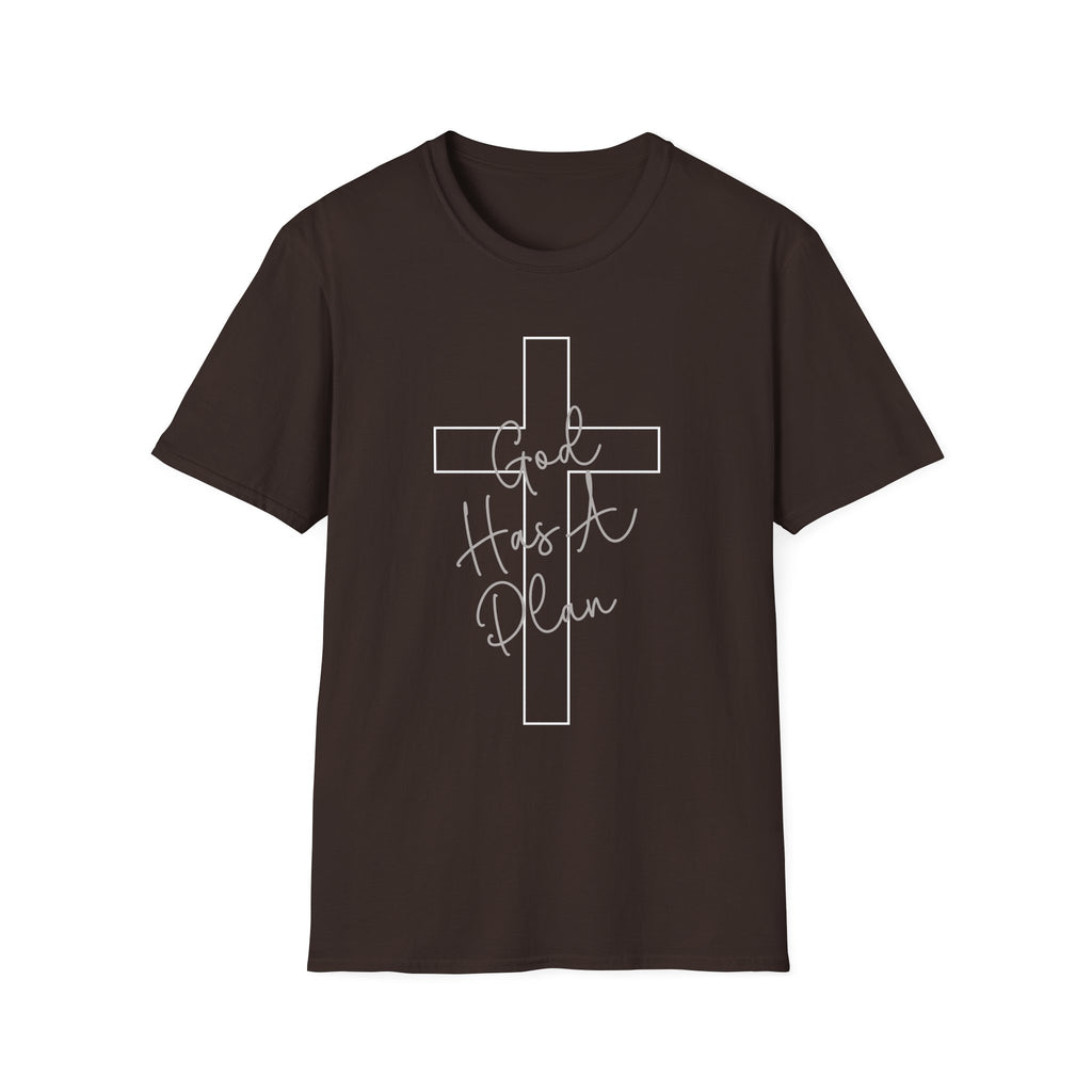God Has a Plan T-Shirt — Jeremiah 29:11 Christian Faith Tee