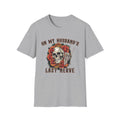 On My Husband's Last Nerve Skull & Roses T‑Shirt