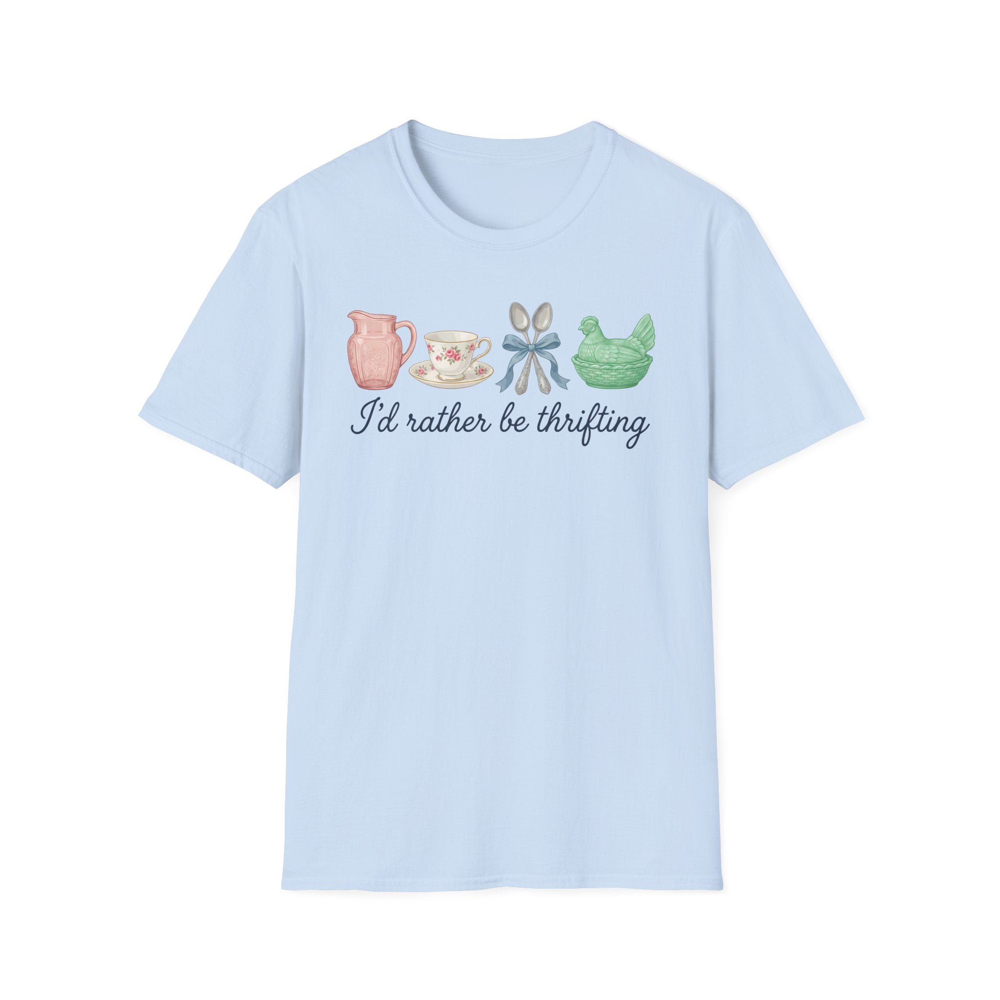Thrifting Tee — "I'd Rather Be Thrifting" Vintage Finds T-Shirt