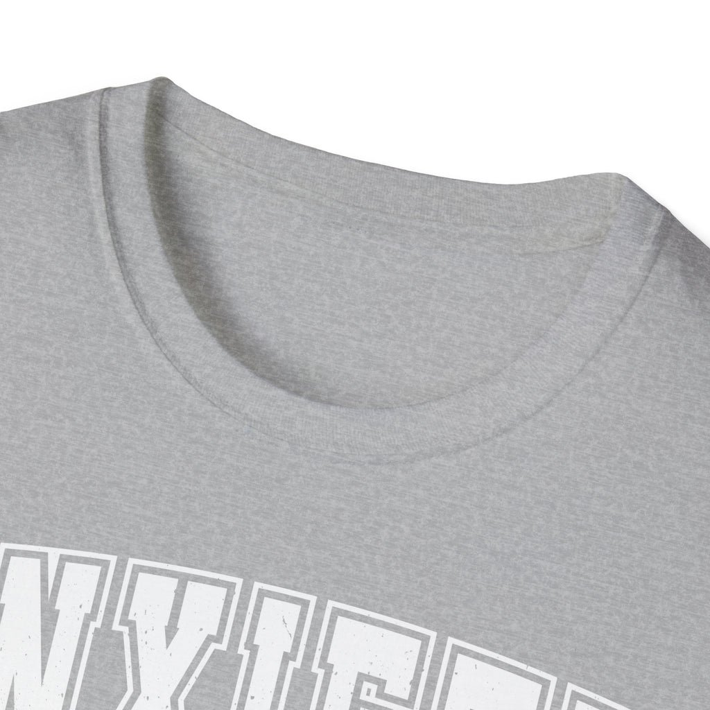 Anxiety University T-Shirt – "Anxiety University Honors Program" College Style Tee