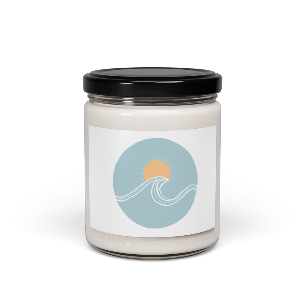 Coastal Sunrise Soy Candle — 9oz Scented Jar