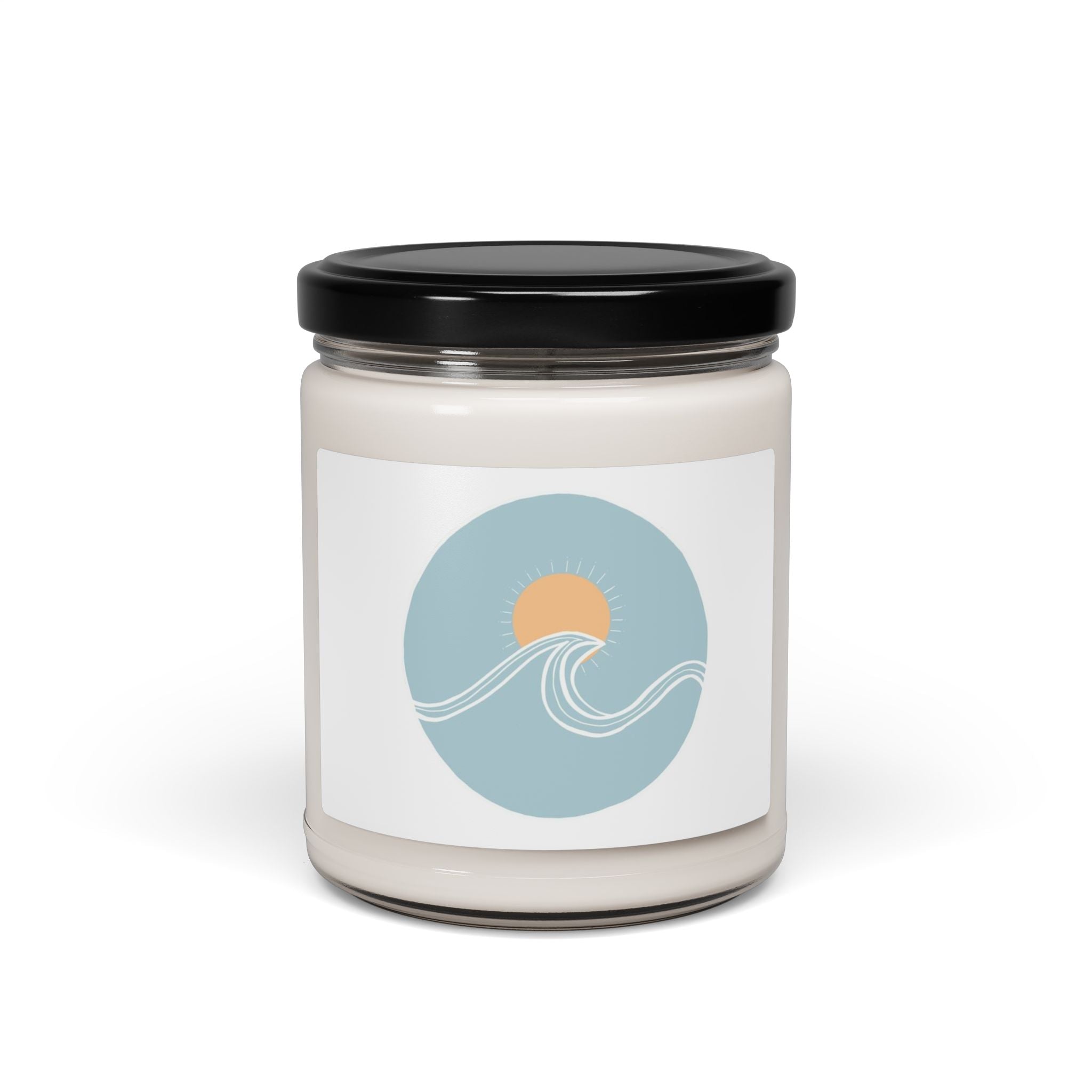 Coastal Sunrise Soy Candle — 9oz Scented Jar