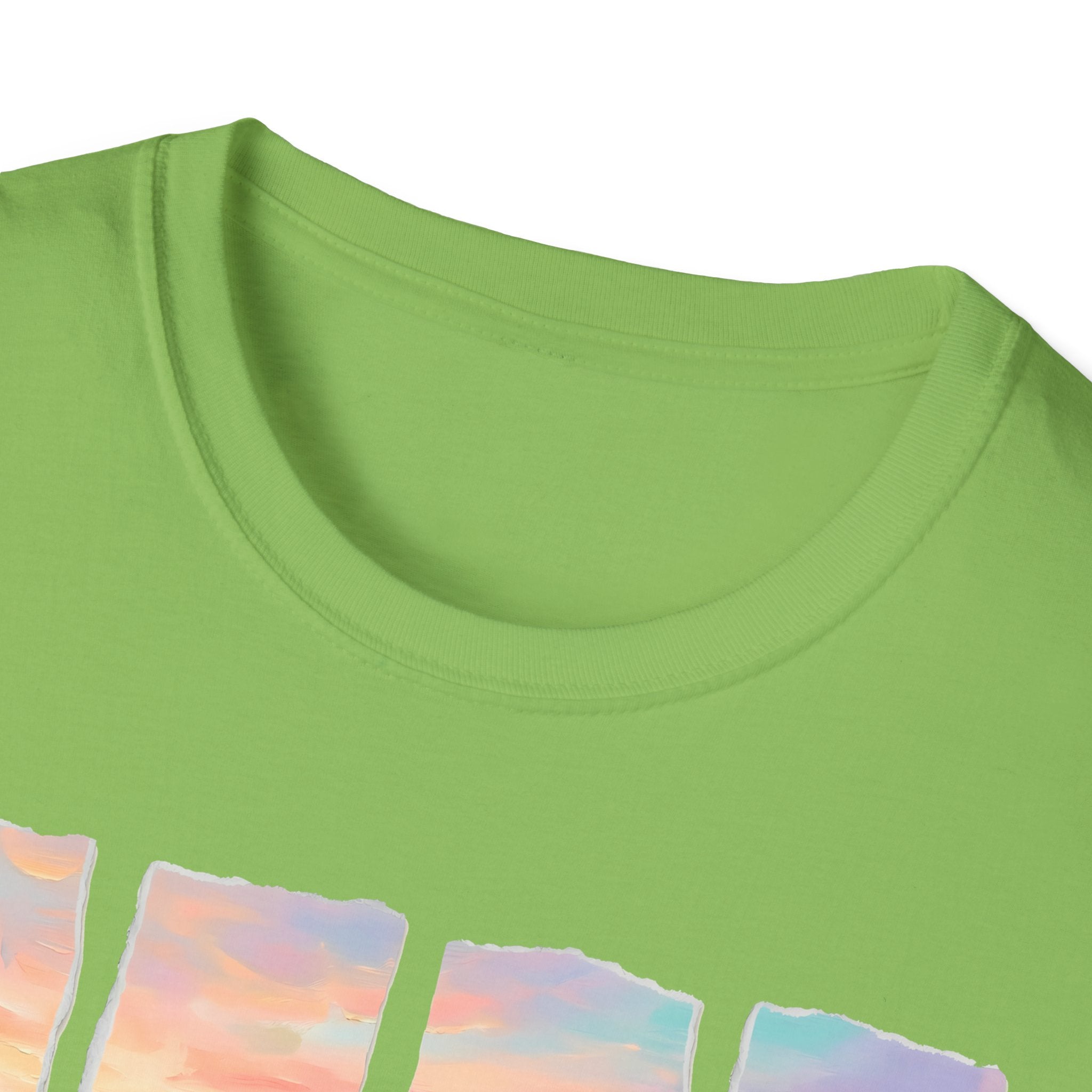 Mountain Sunrise Scenic T-Shirt – "The World Is A Wonderful Place" Nature Tee