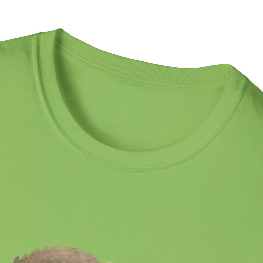 Baby Monkey & Teddy T-Shirt — Cute Sleepy Primate Graphic Tee