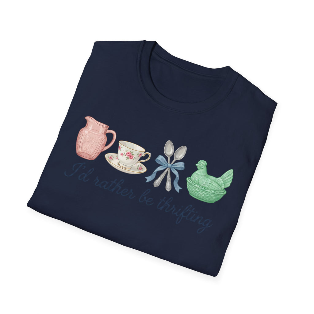 Thrifting Tee — "I'd Rather Be Thrifting" Vintage Finds T-Shirt