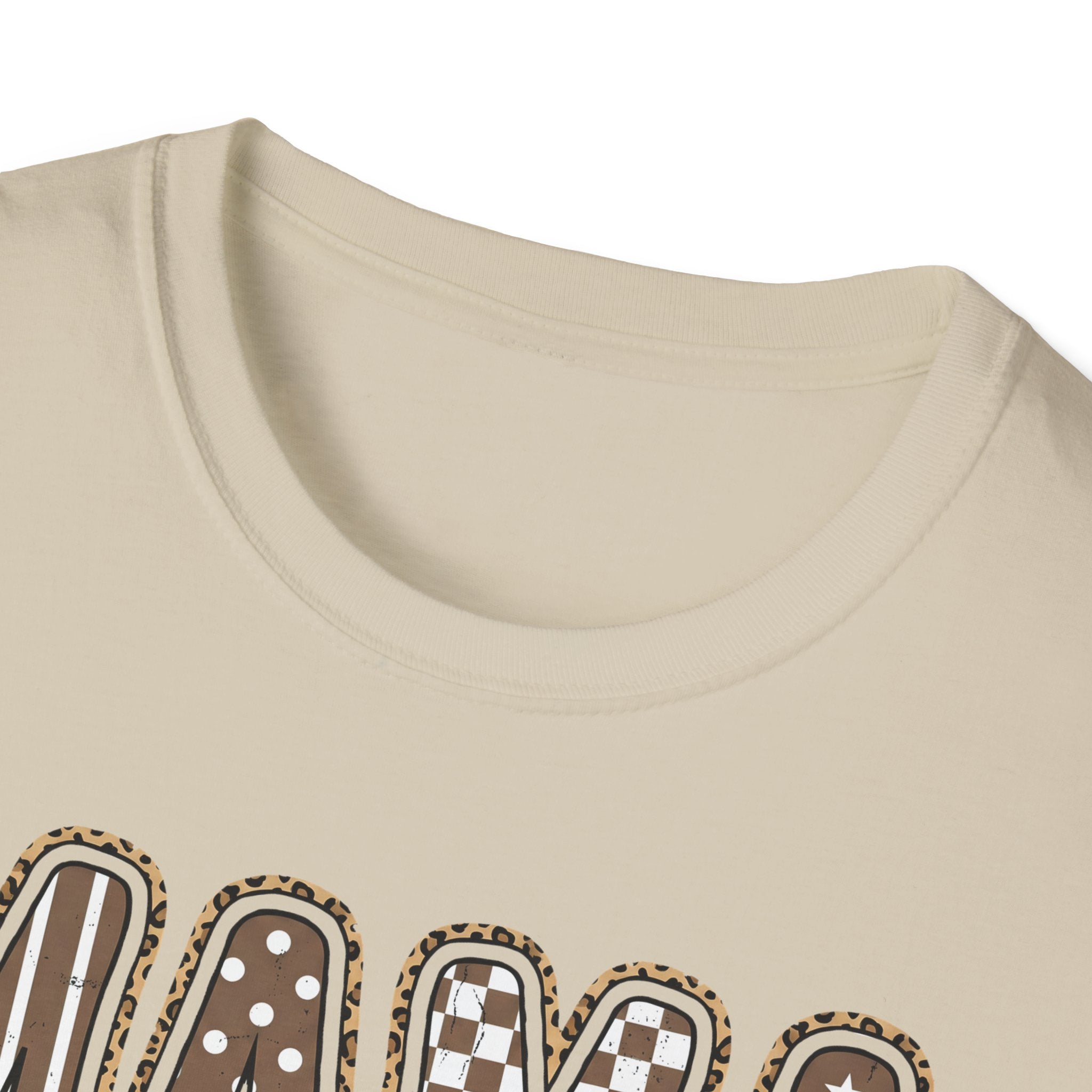 Mama Graphic T-Shirt — Polka Dot Lettering with Bow | Mother’s Day Gift