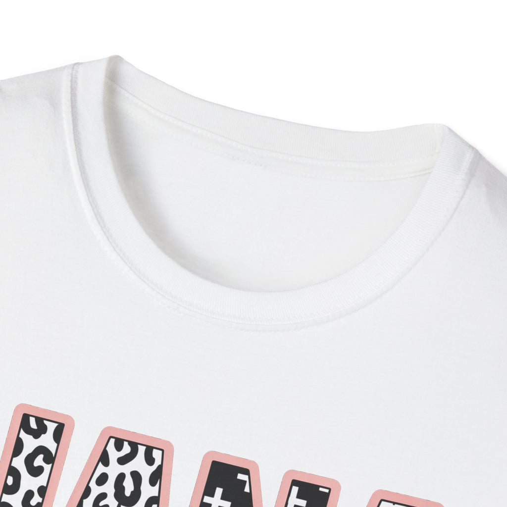 Nana Leopard & Stars T-Shirt — Personalized 'Nana' Graphic Tee for Grandmothers