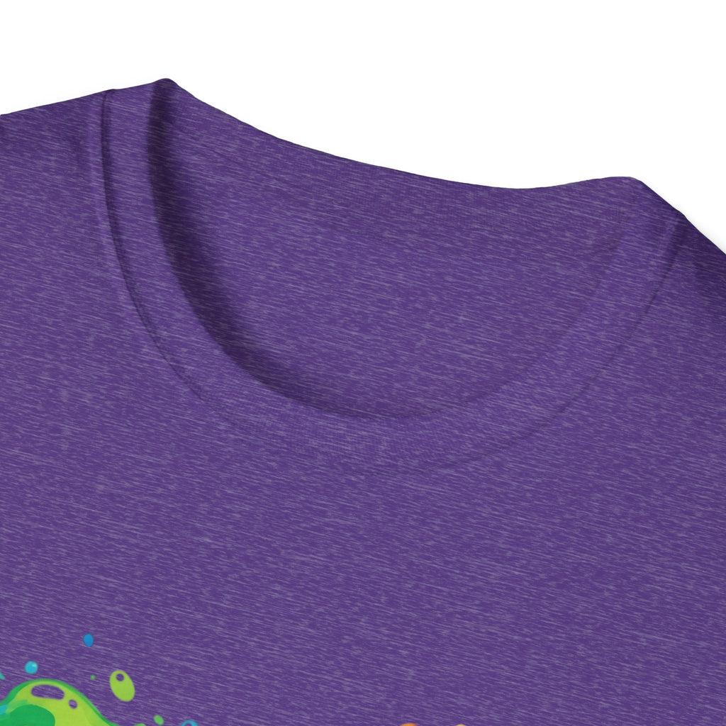 Rainbow Paw Heart T-Shirt — Colorful Pet Lover Tee
