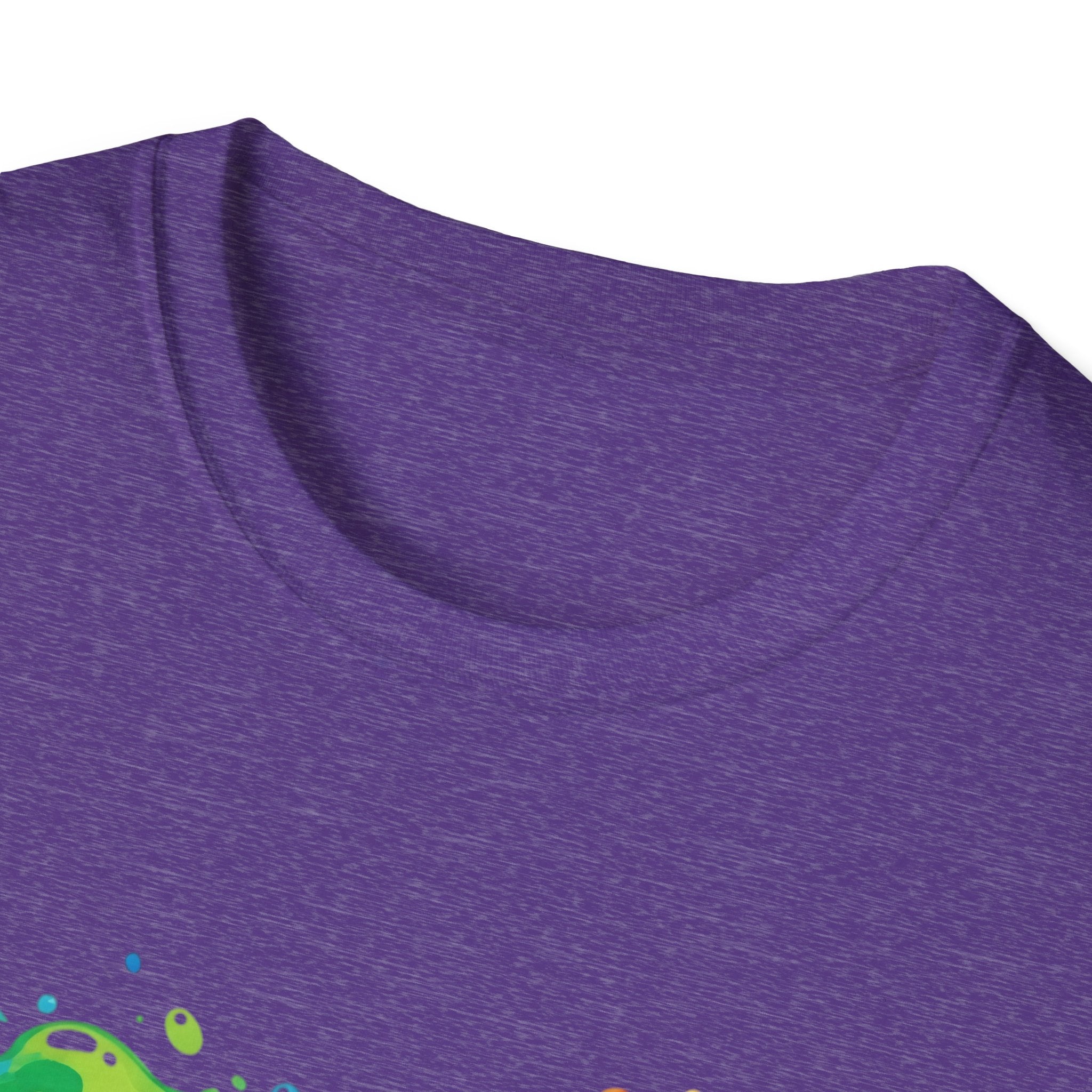 Rainbow Paw Heart T-Shirt — Colorful Pet Lover Tee