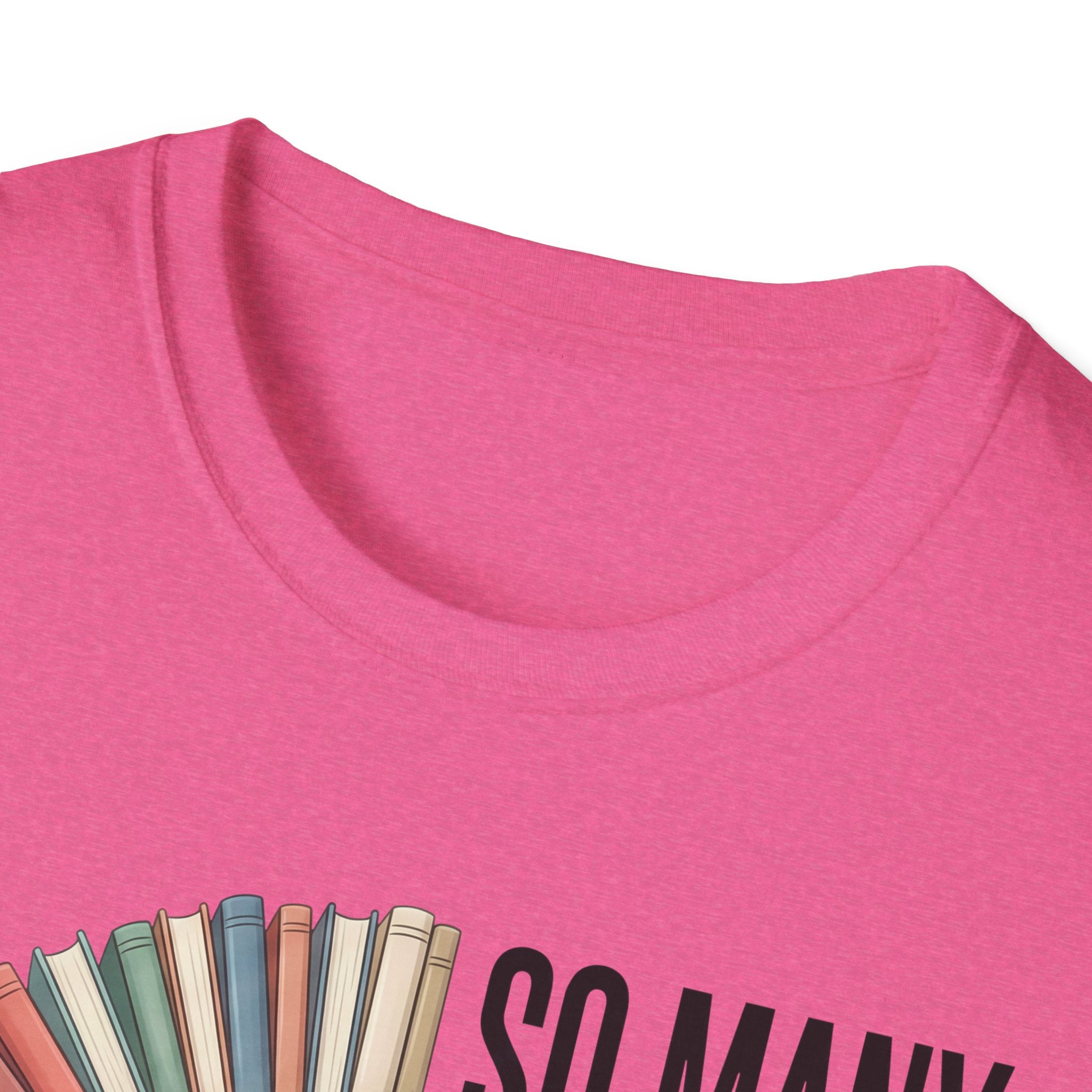 So Many Books So Little Time T-Shirt — Reader Clock Graphic Tee