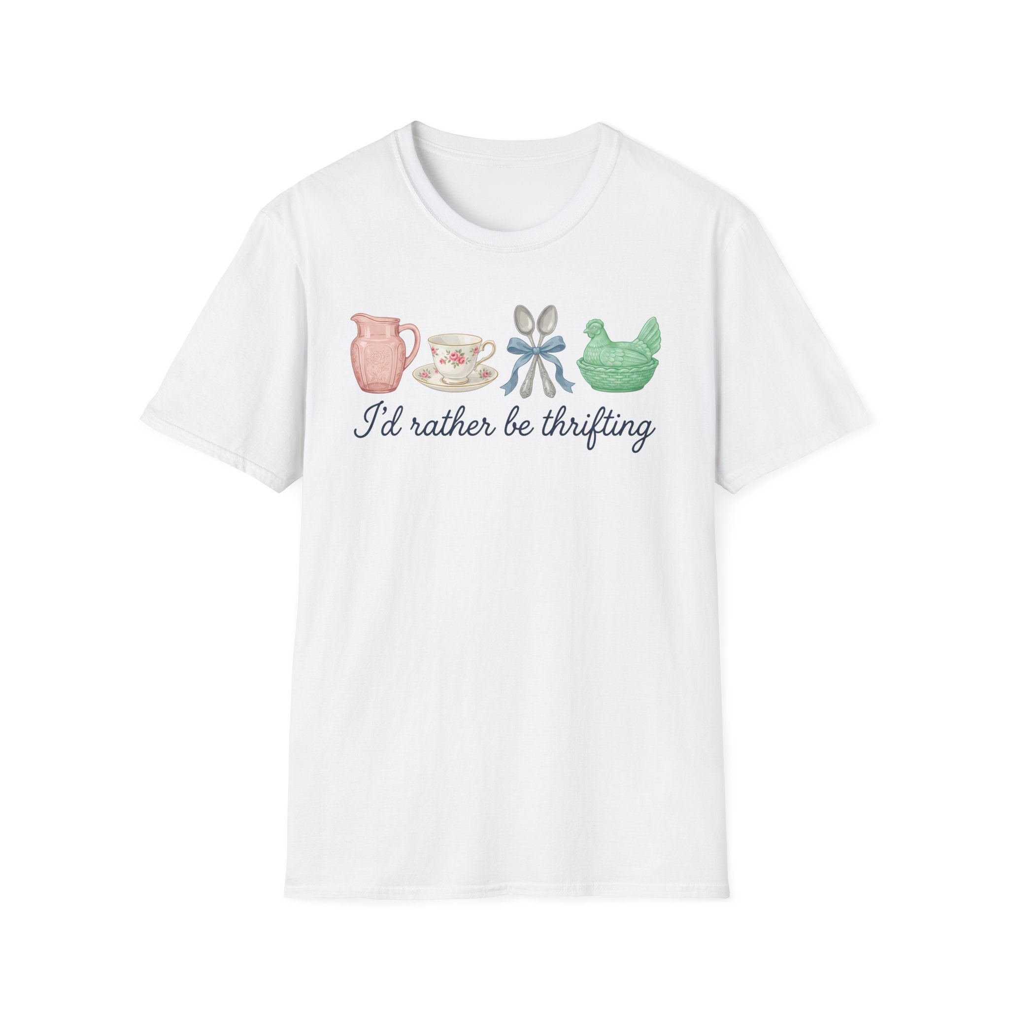 Thrifting Tee — "I'd Rather Be Thrifting" Vintage Finds T-Shirt