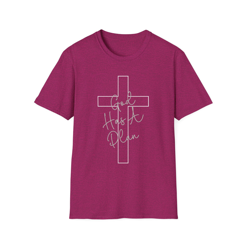 God Has a Plan T-Shirt — Jeremiah 29:11 Christian Faith Tee