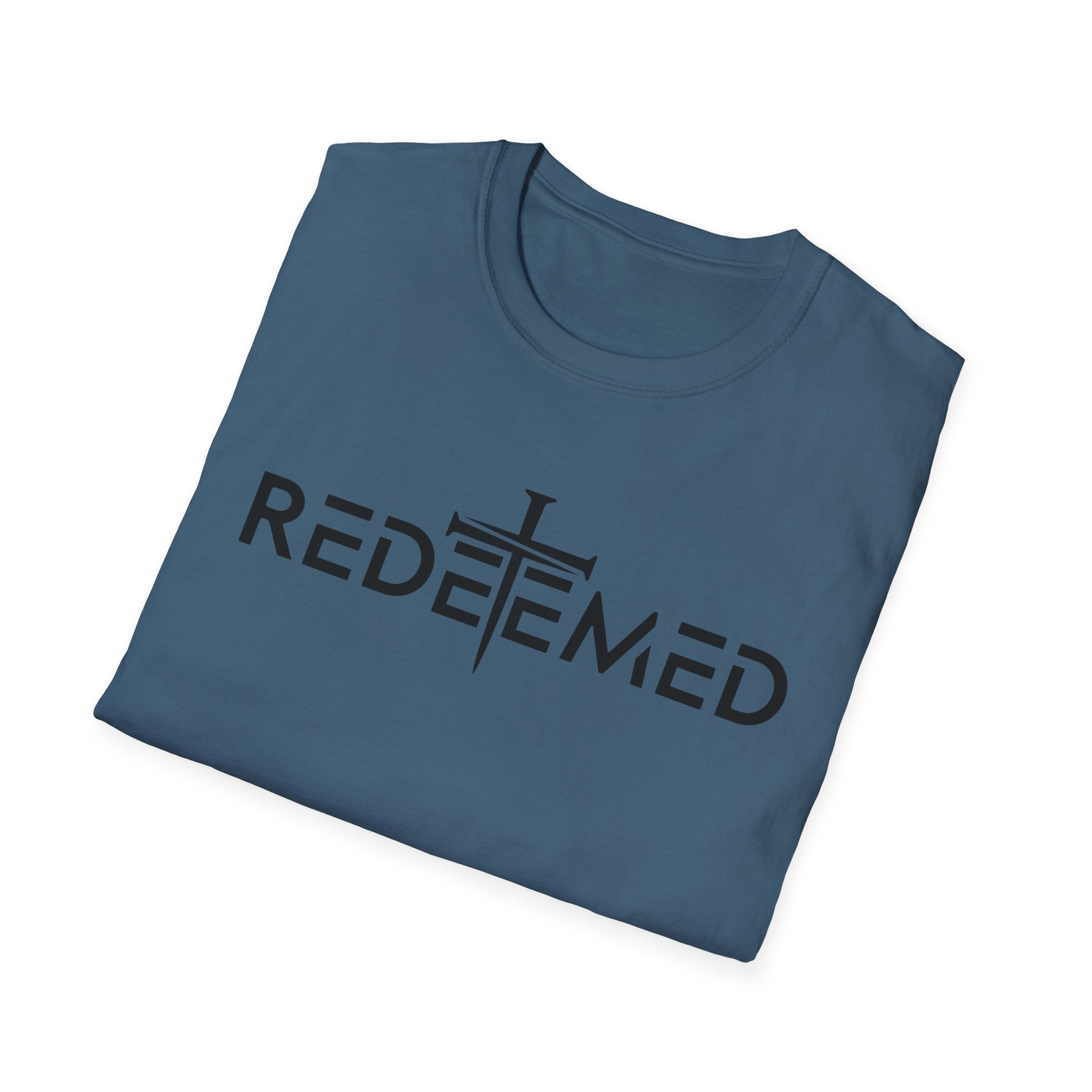 Redeemed Cross T-Shirt — Christian Faith Tee