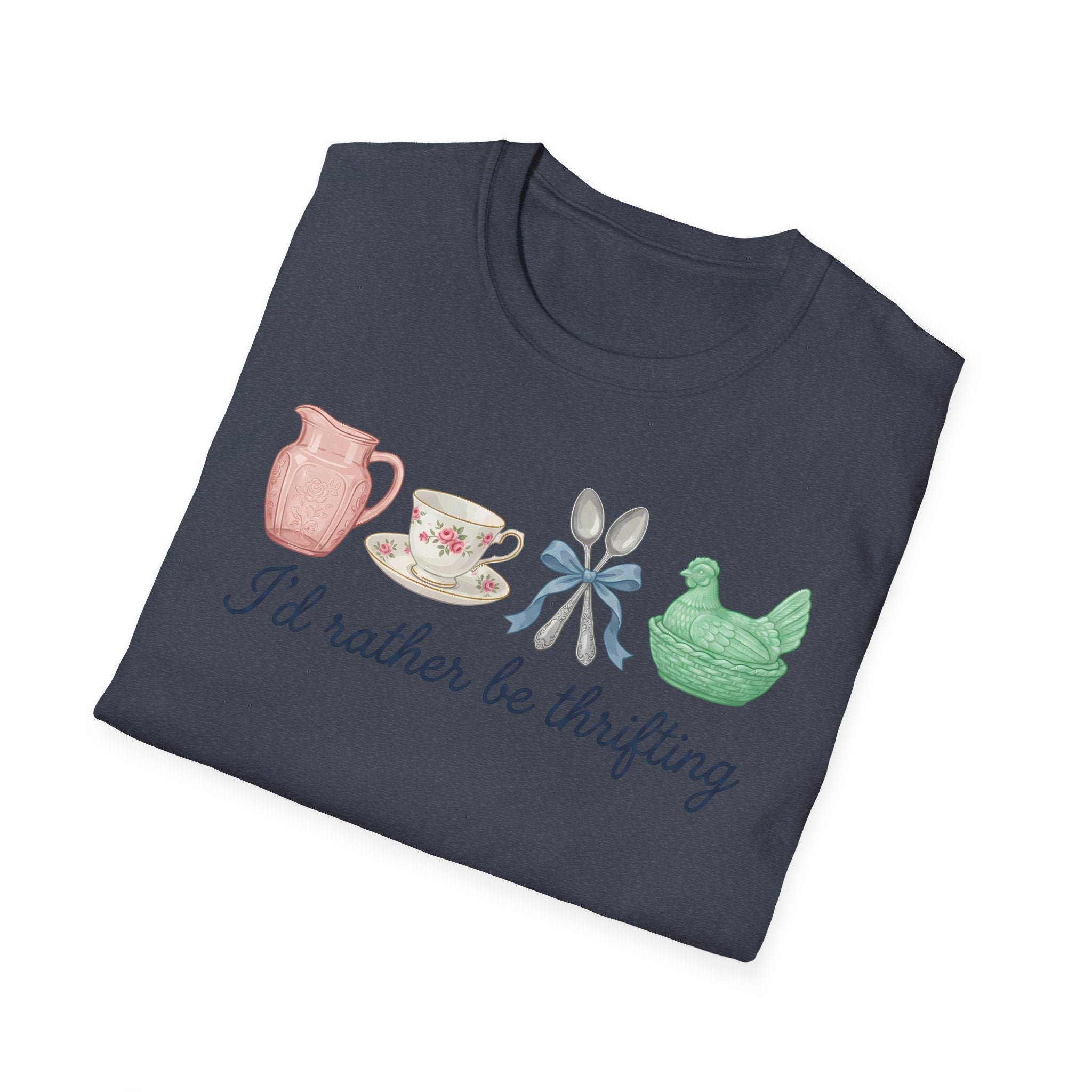Thrifting Tee — "I'd Rather Be Thrifting" Vintage Finds T-Shirt
