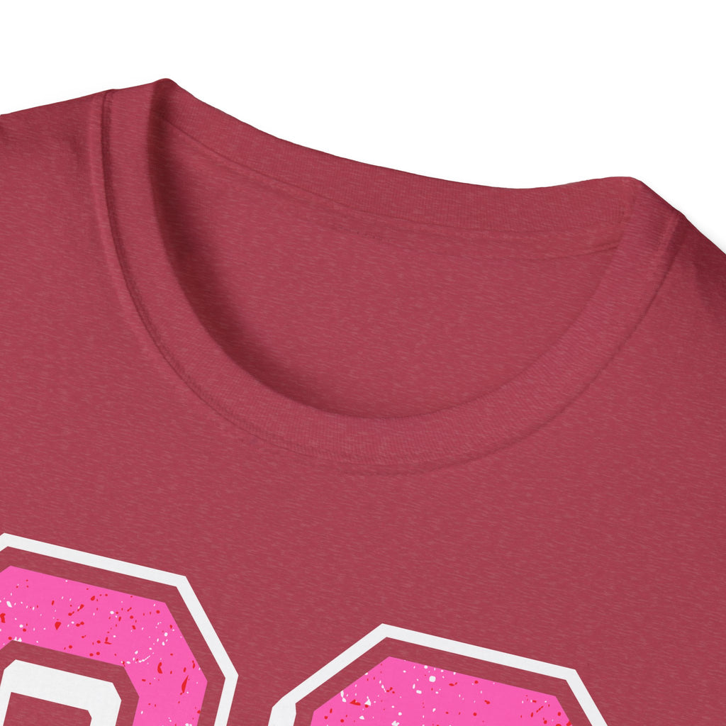 Senior Class of 26 T-Shirt — "twenty 26" Pink Varsity Senior Tee