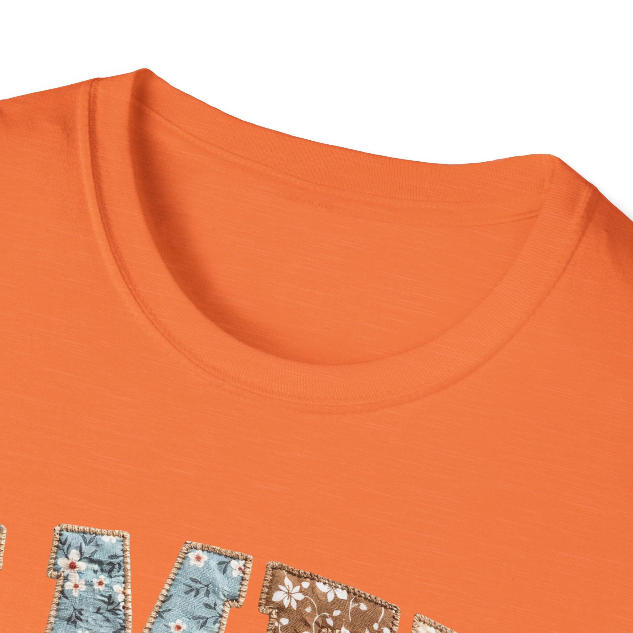 Amen Floral T-Shirt — Vintage Patchwork Faith Tee