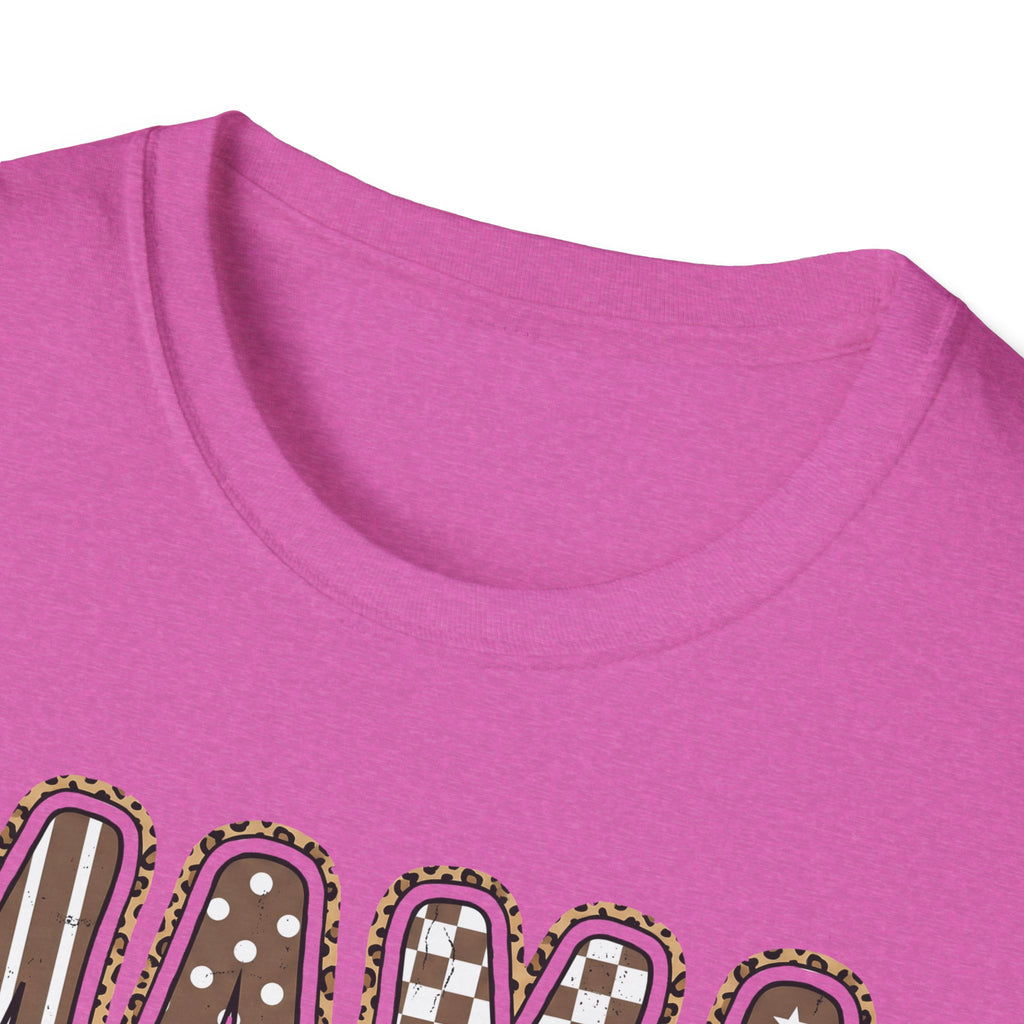 Mama Graphic T-Shirt — Polka Dot Lettering with Bow | Mother’s Day Gift